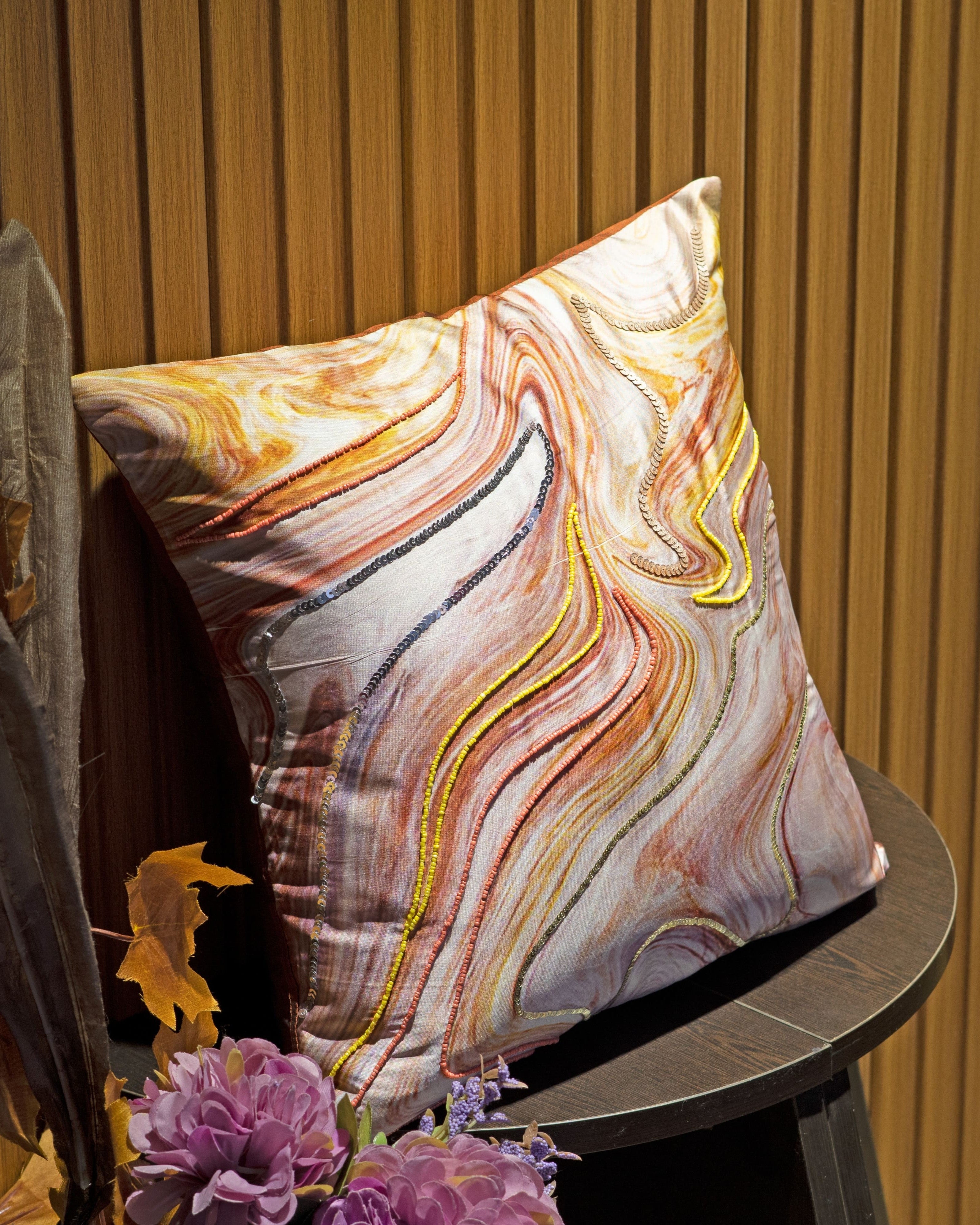 Silken Waves Cushion