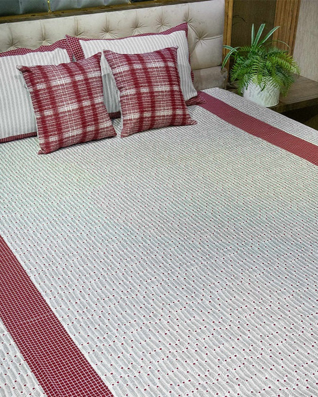 Bhalobasha Bedcover With 2 Pillow Set