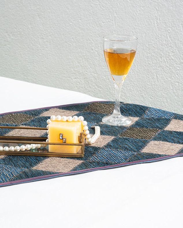 Blue Diamonds Runner