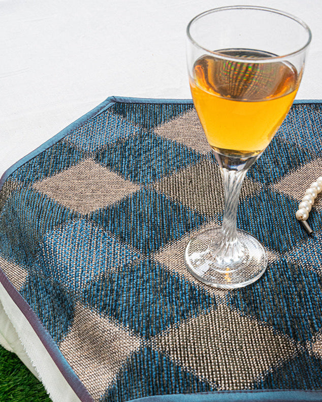 Blue Diamonds Runner