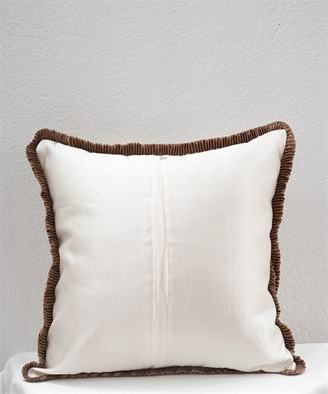 Boho Palm Tree Cushion With Lace