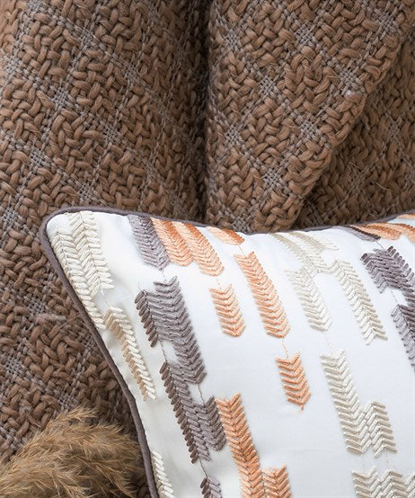 Brown Arrows Cushion