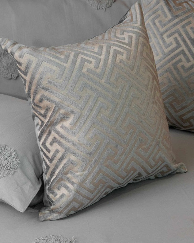 Geometric Maze Cushion