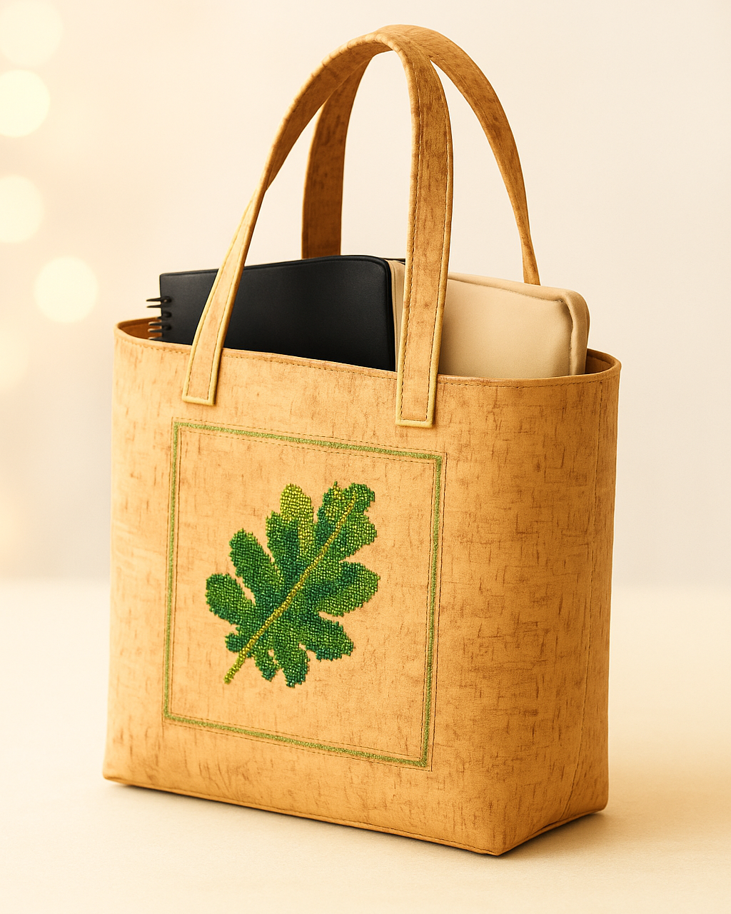 LeafLoom Cork Tote