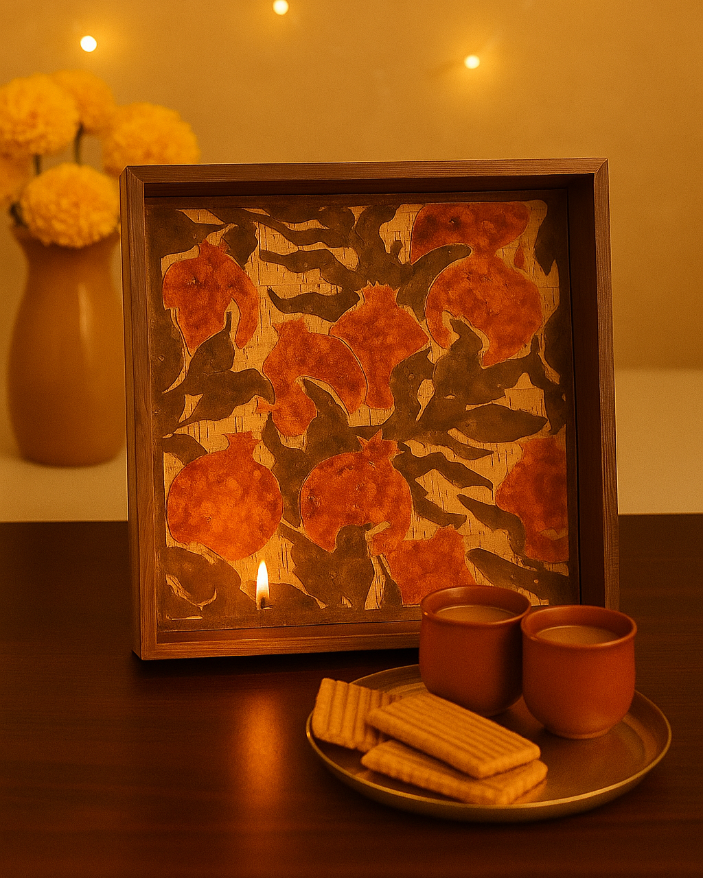 The Pomegranate Muse Tray