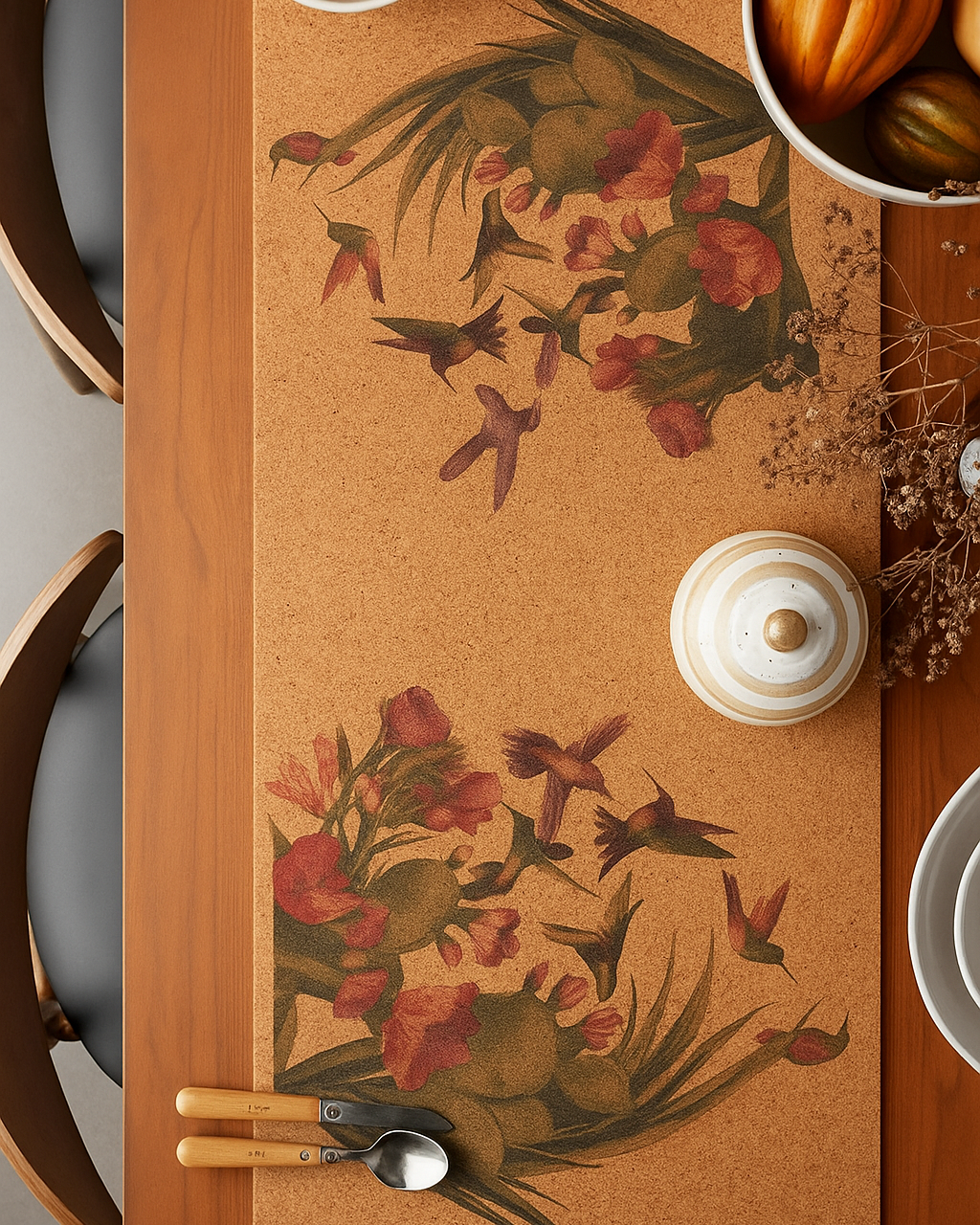 Tropical Harmony Table Runner