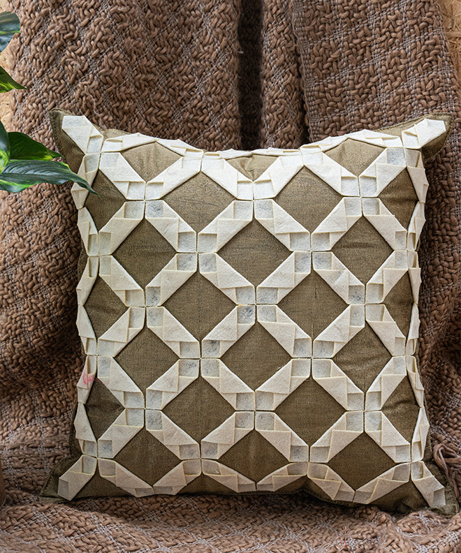 Criss Cross O'Clock Cushion