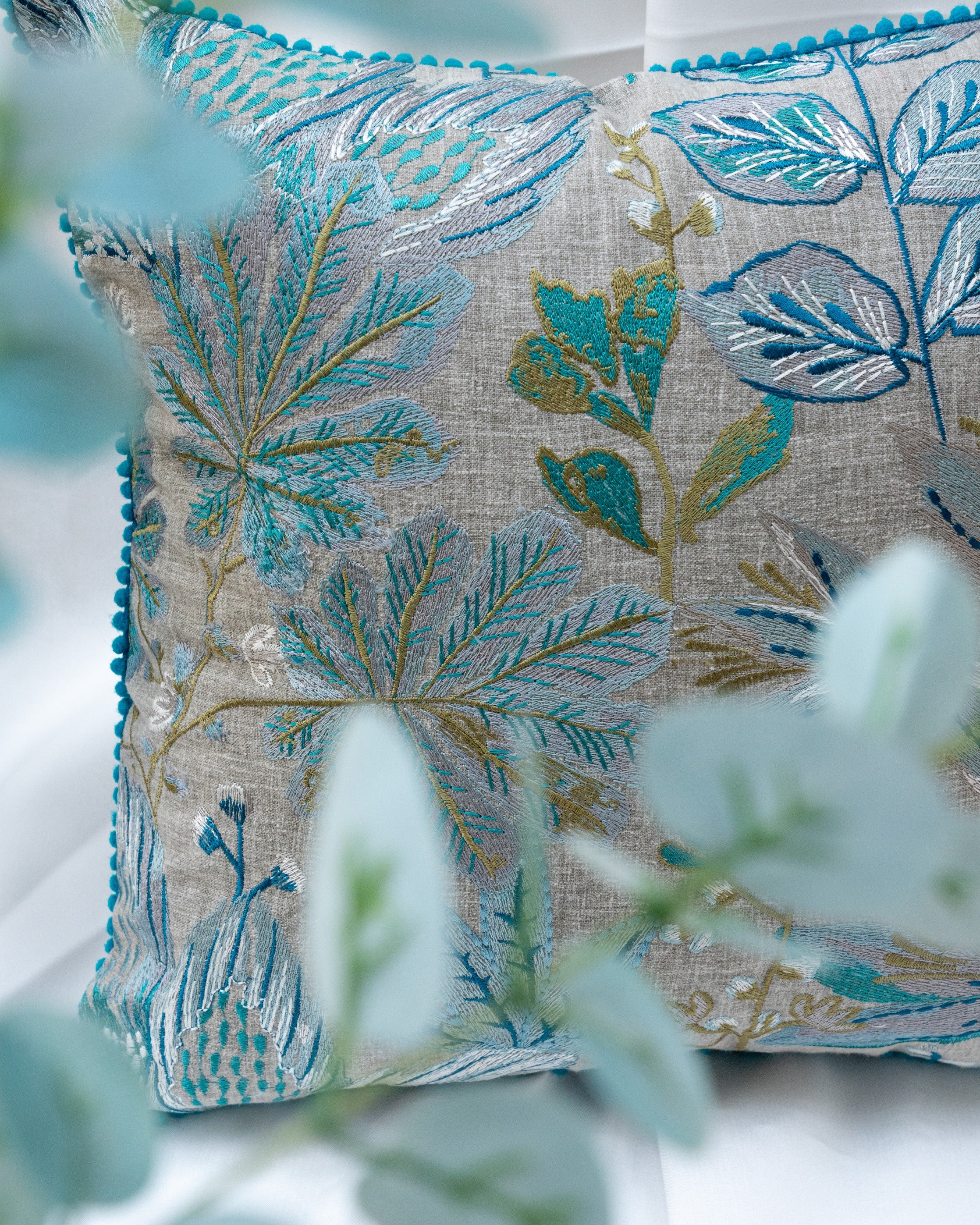 Azure Grove Cushion Set of 2