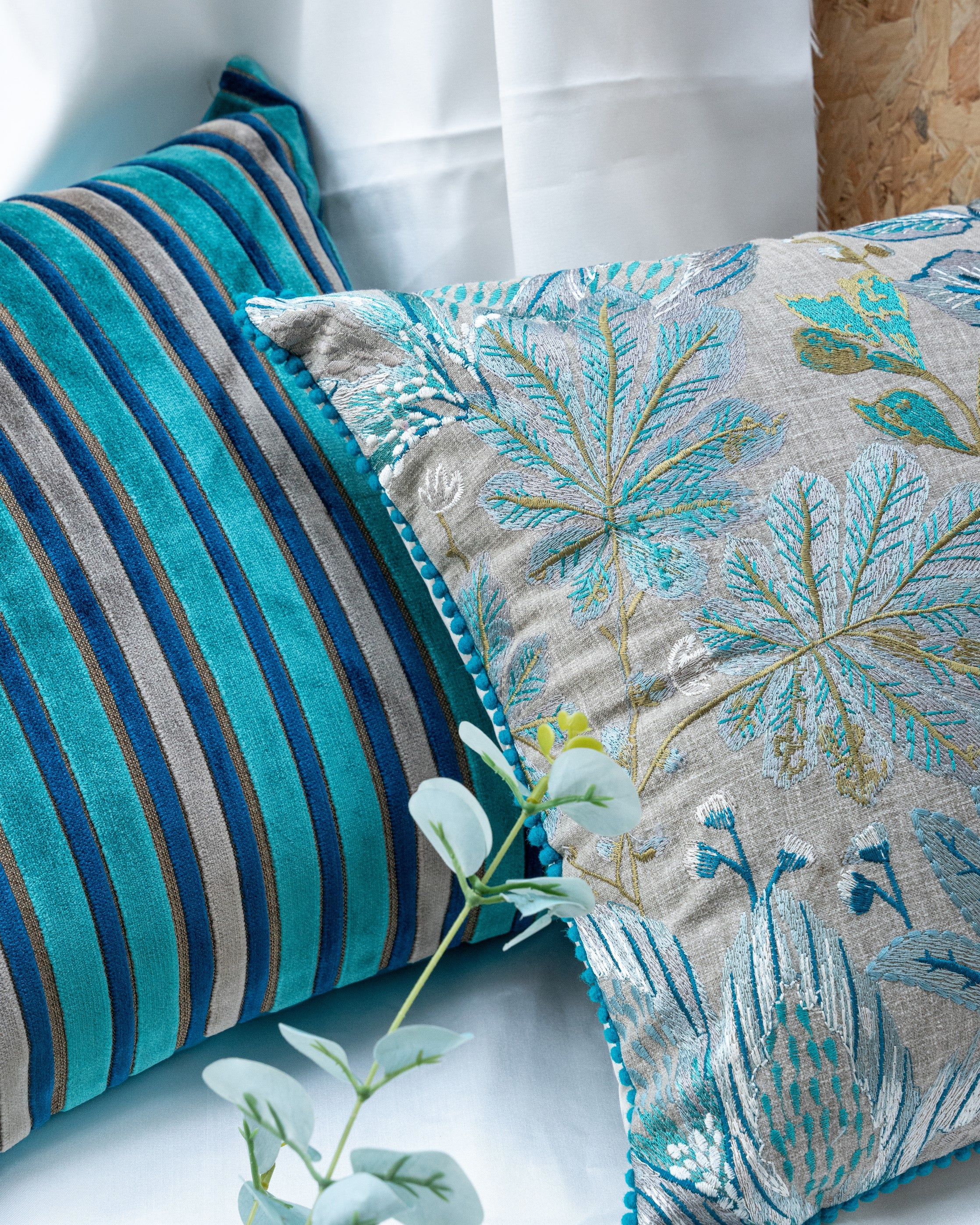 Azure Grove Cushion Set of 2