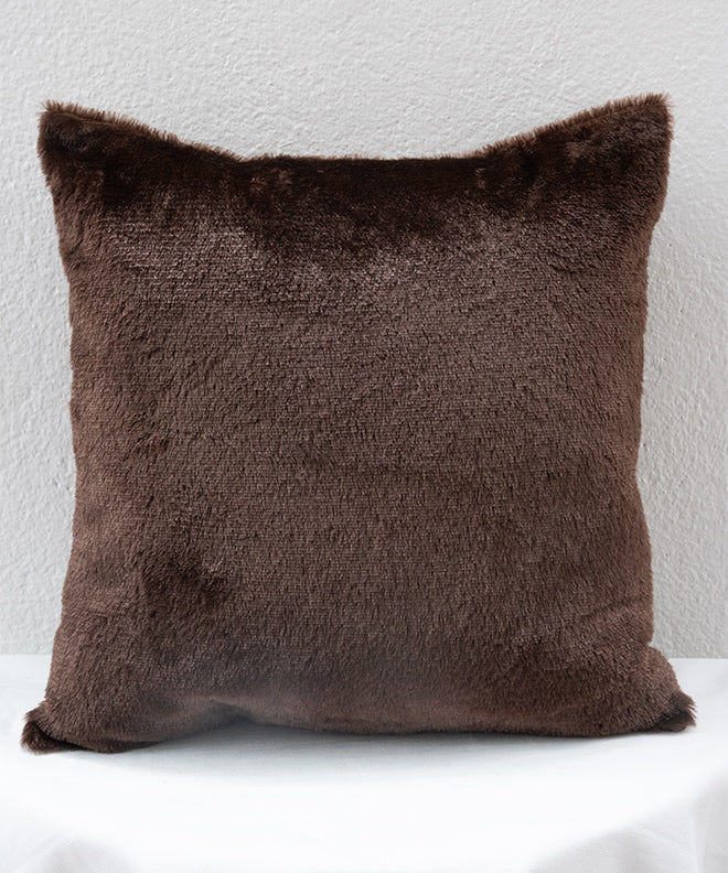 Aqua fur pillow best sale