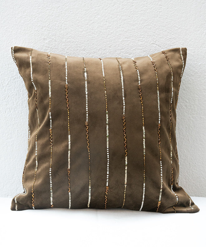 Embellished Lines Cushion