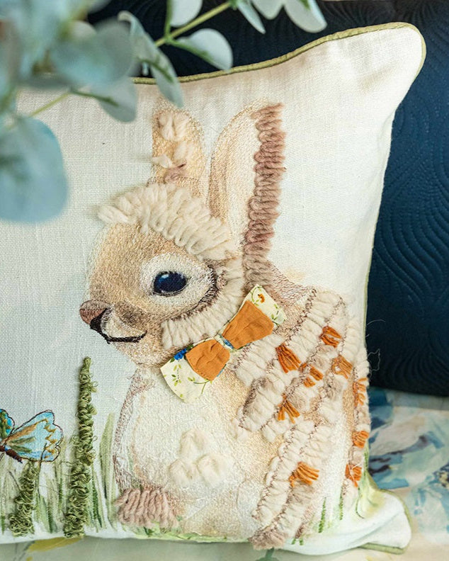 Garden Fresh Cotton Bedsheet With 2 Quilted Pillow Covers