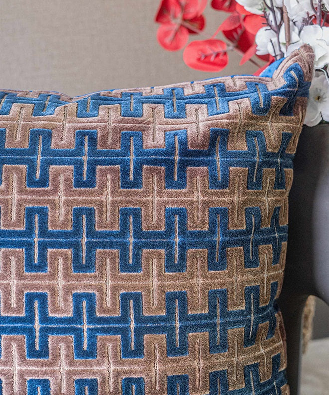 Velvet Weave Cushion