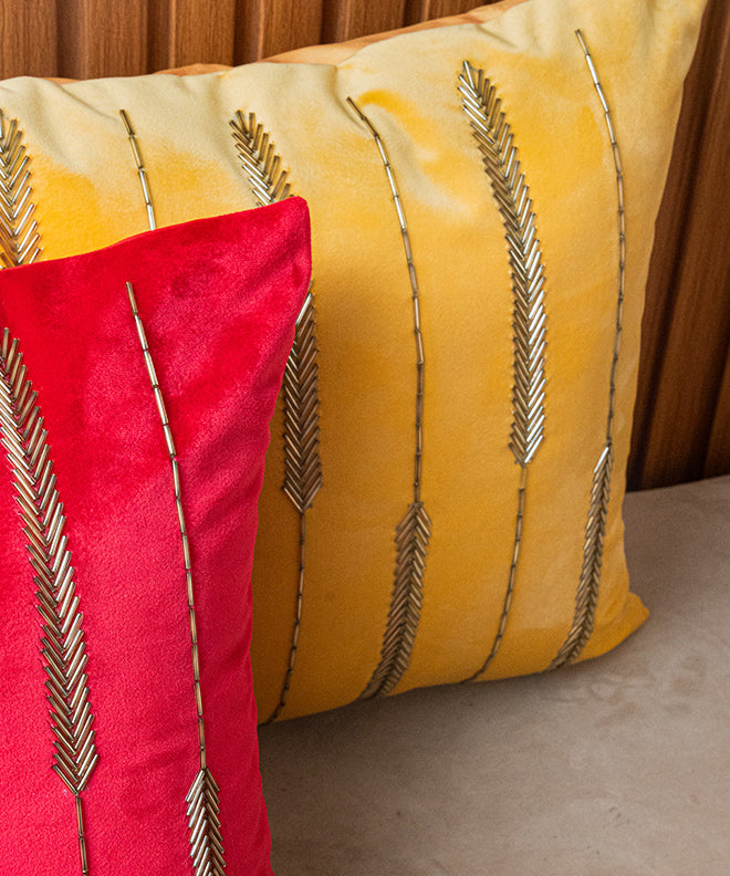 Embellished Arrows Cushion