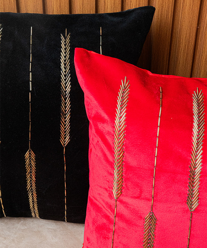 Embellished Arrows Cushion