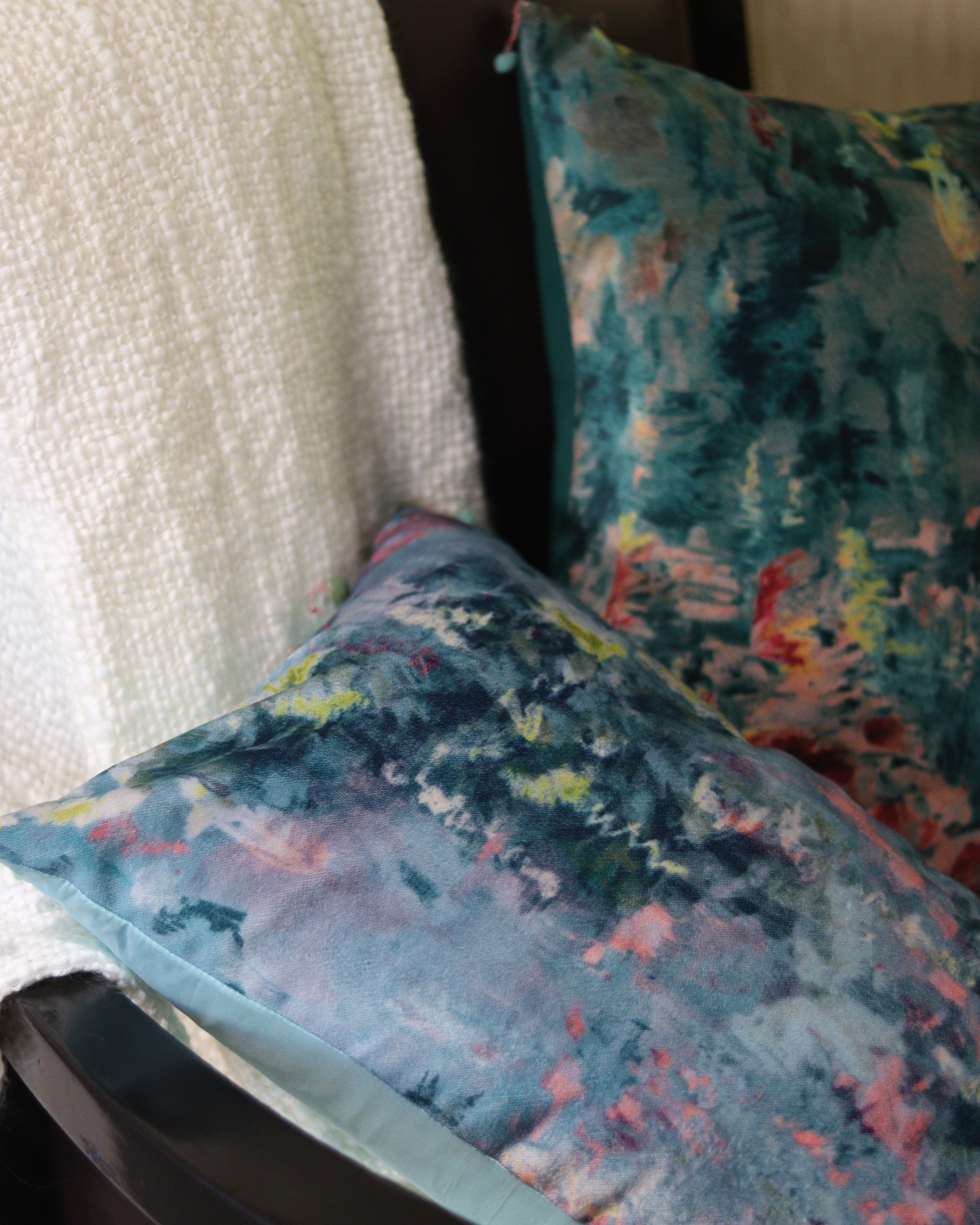 Monet Mist Cushion Set of 2