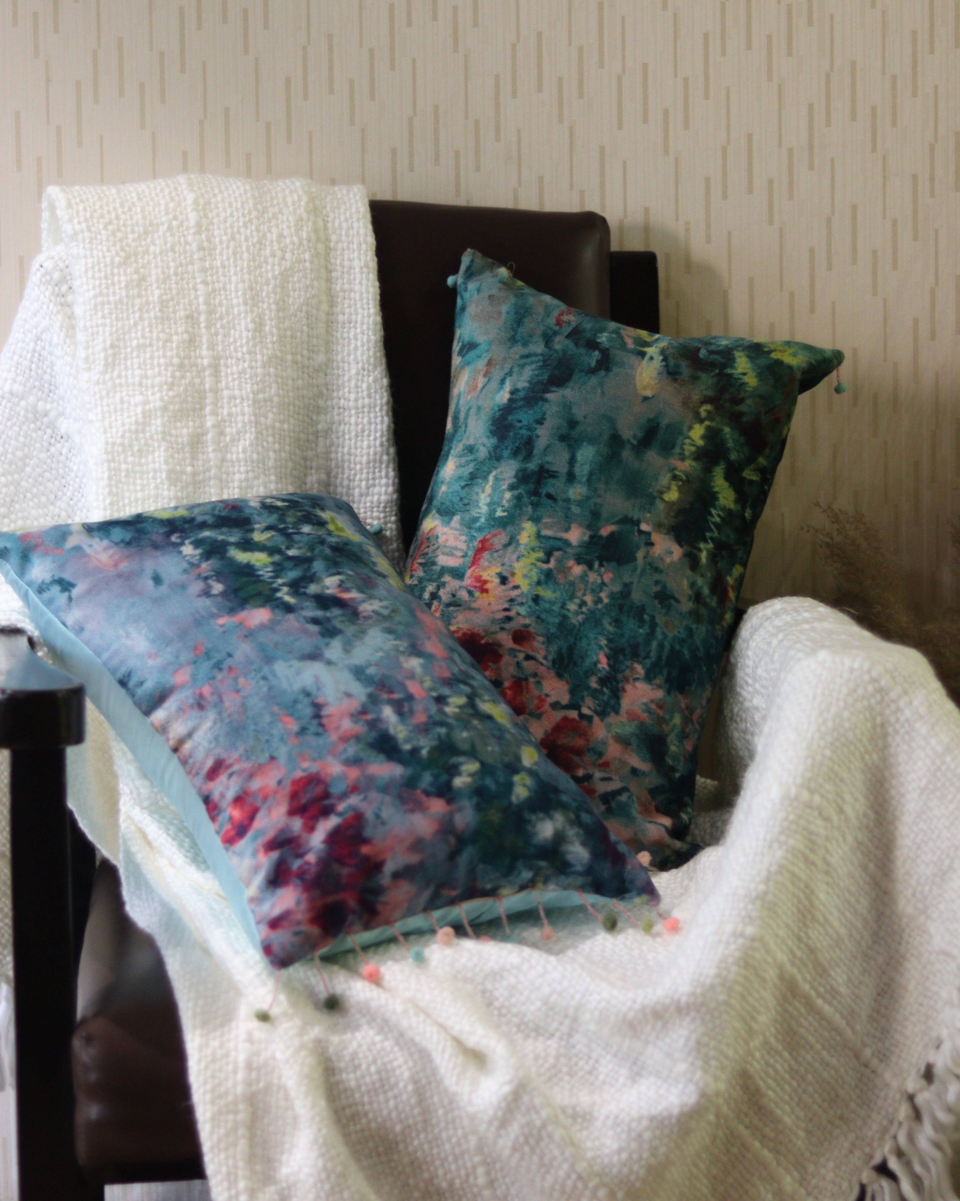Monet Mist Cushion Set of 2