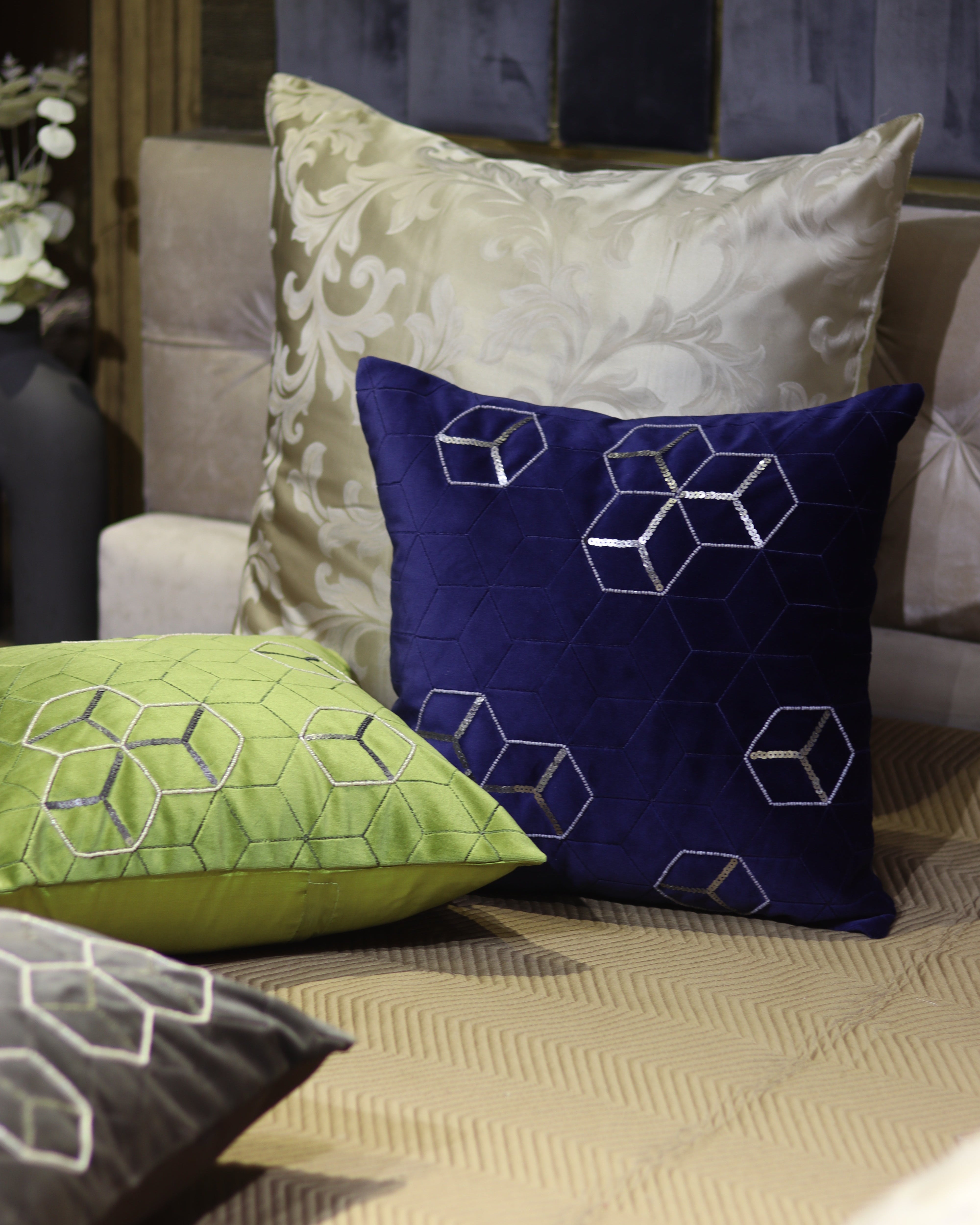 Cubist Charm Cushion