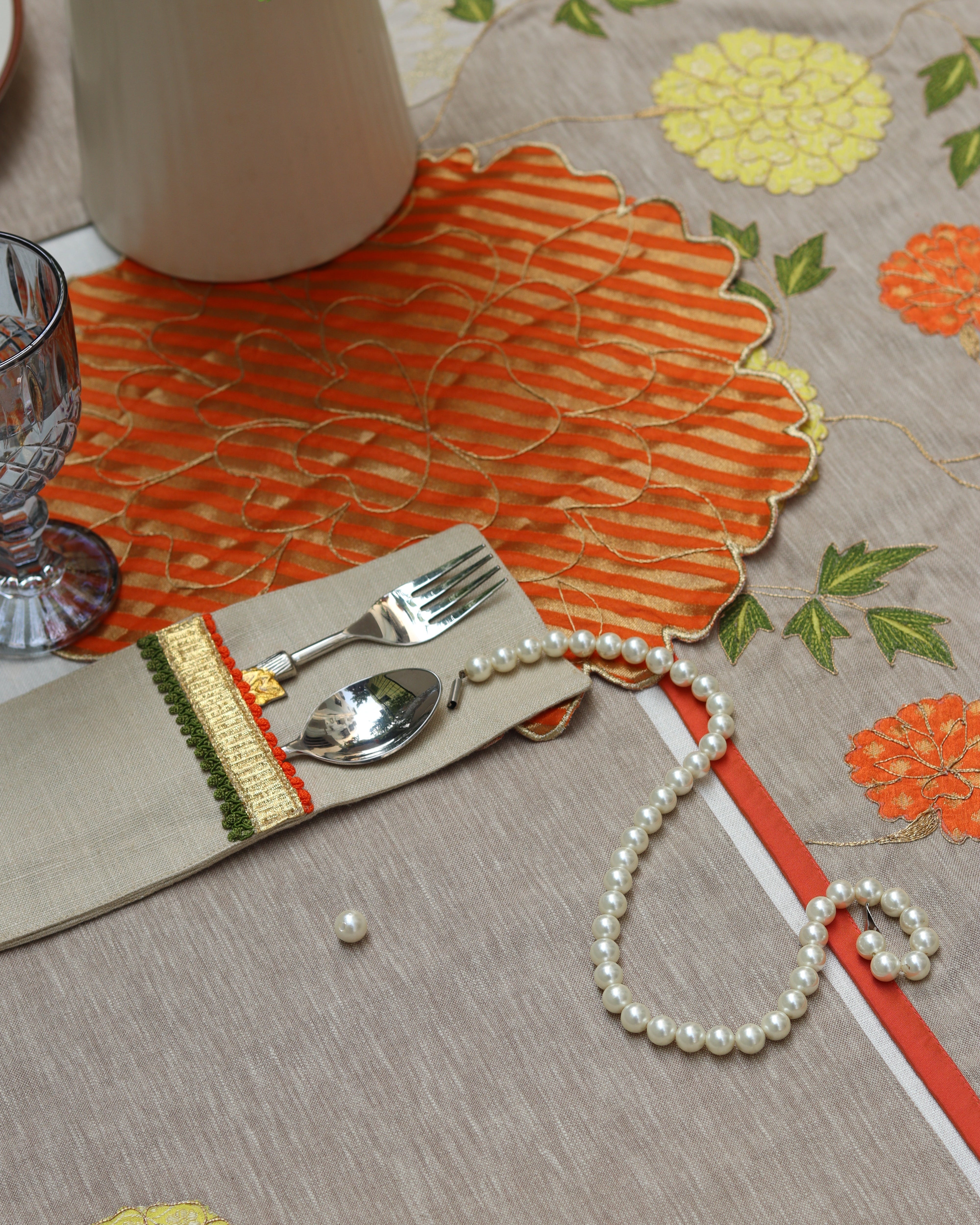 Marigold Reverie Tablescape Full Set