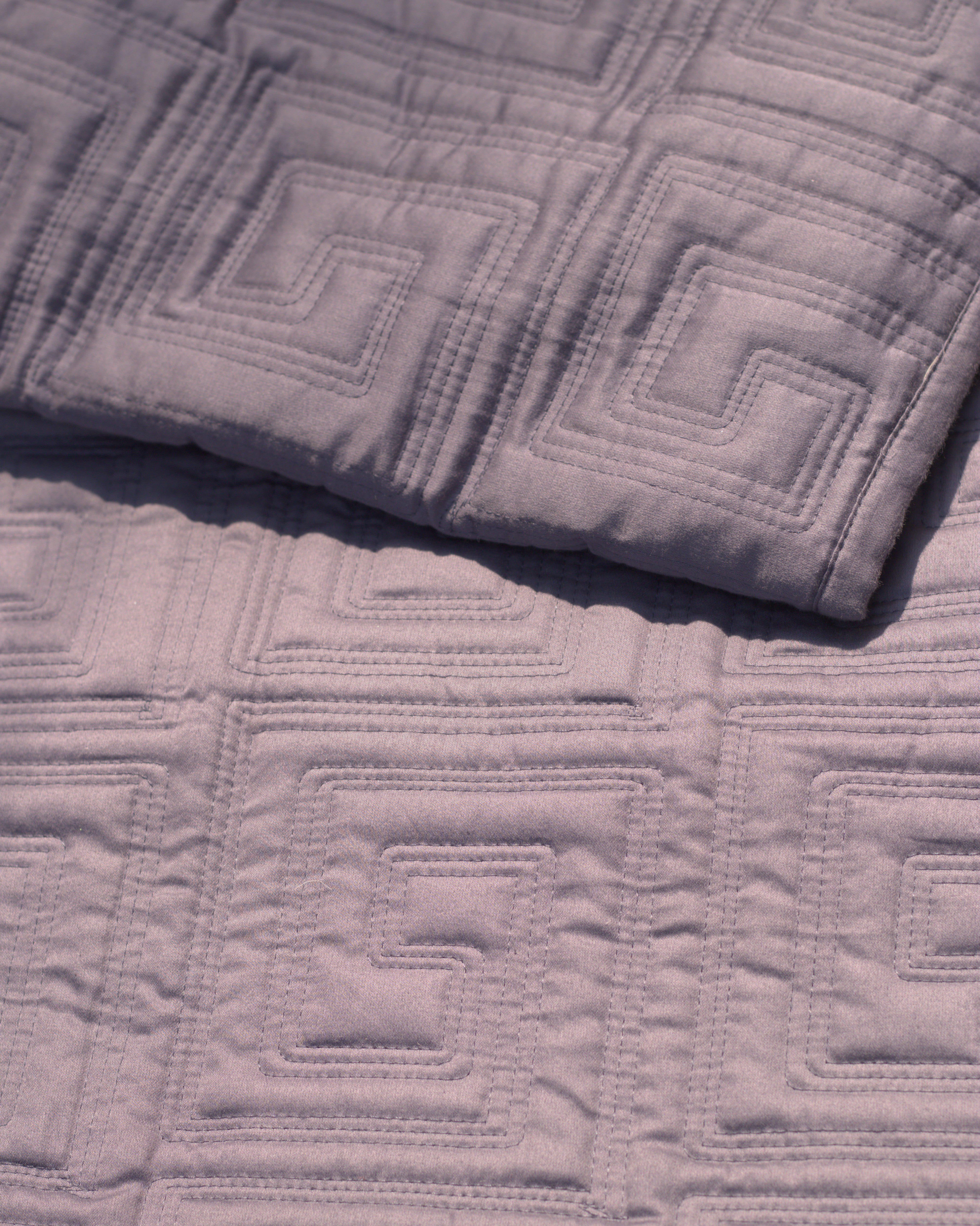 Indigo Quilted Bedcover
