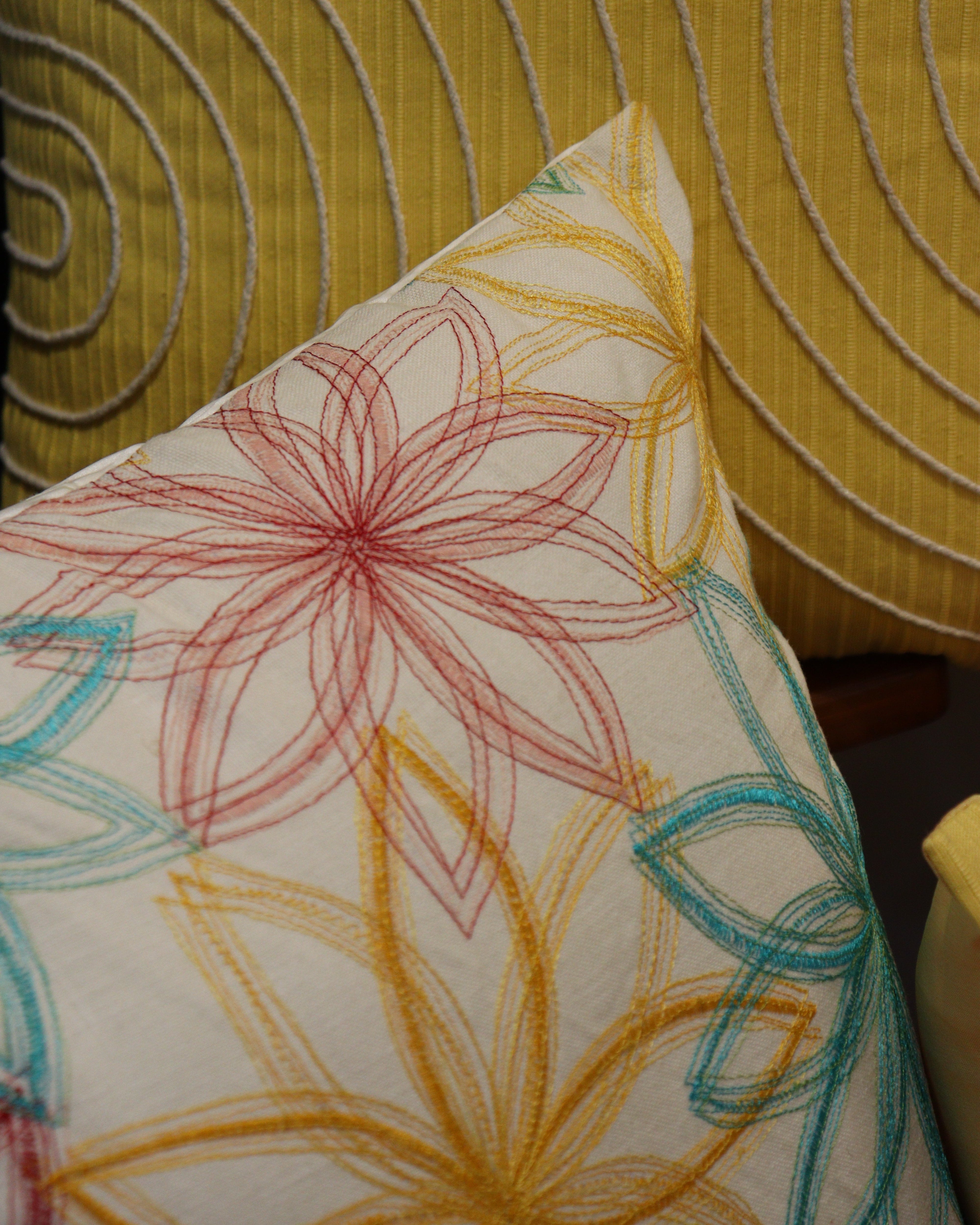 Sunbeam Bloom Cushion Set of 3