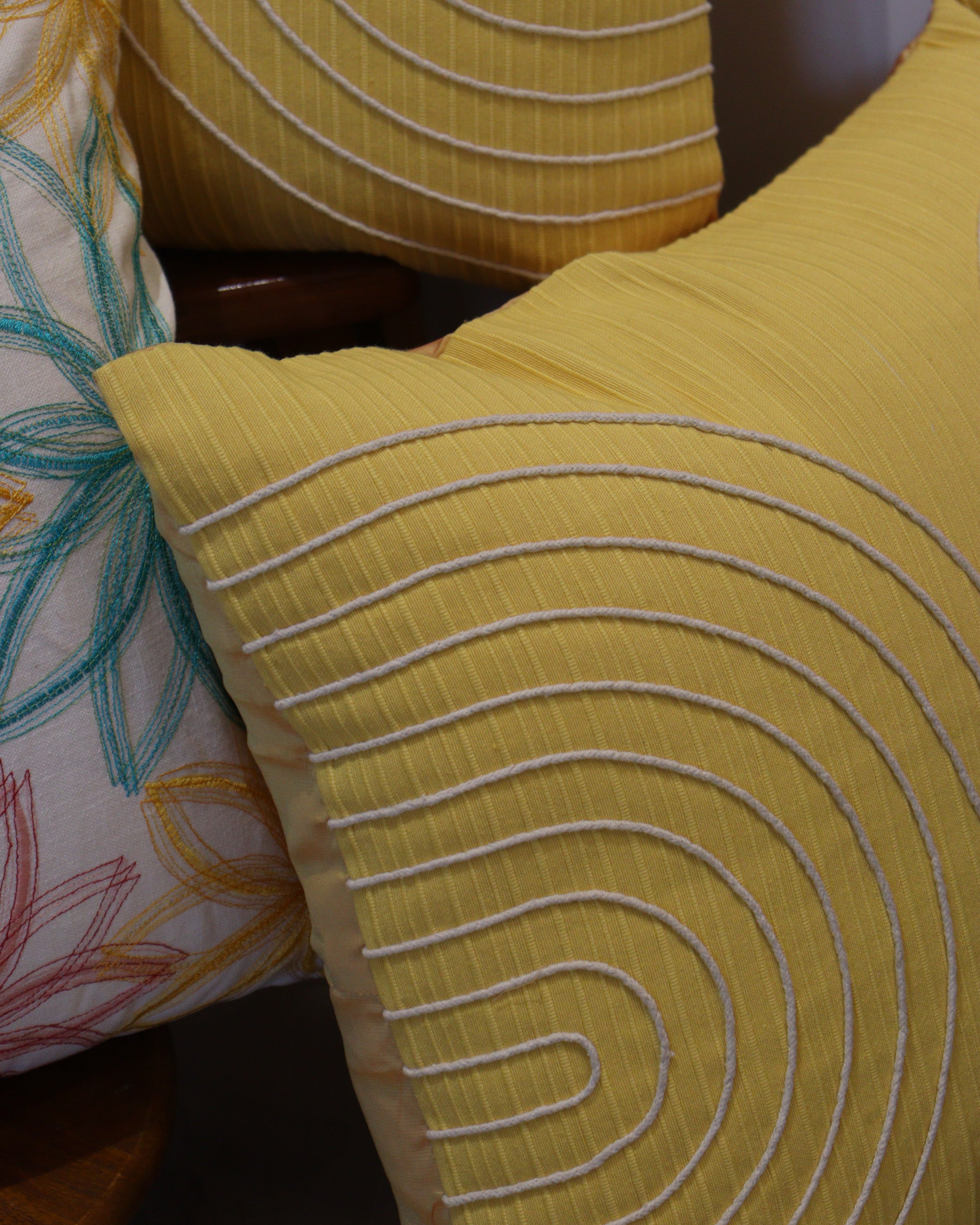 Sunbeam Bloom Cushion Set of 3