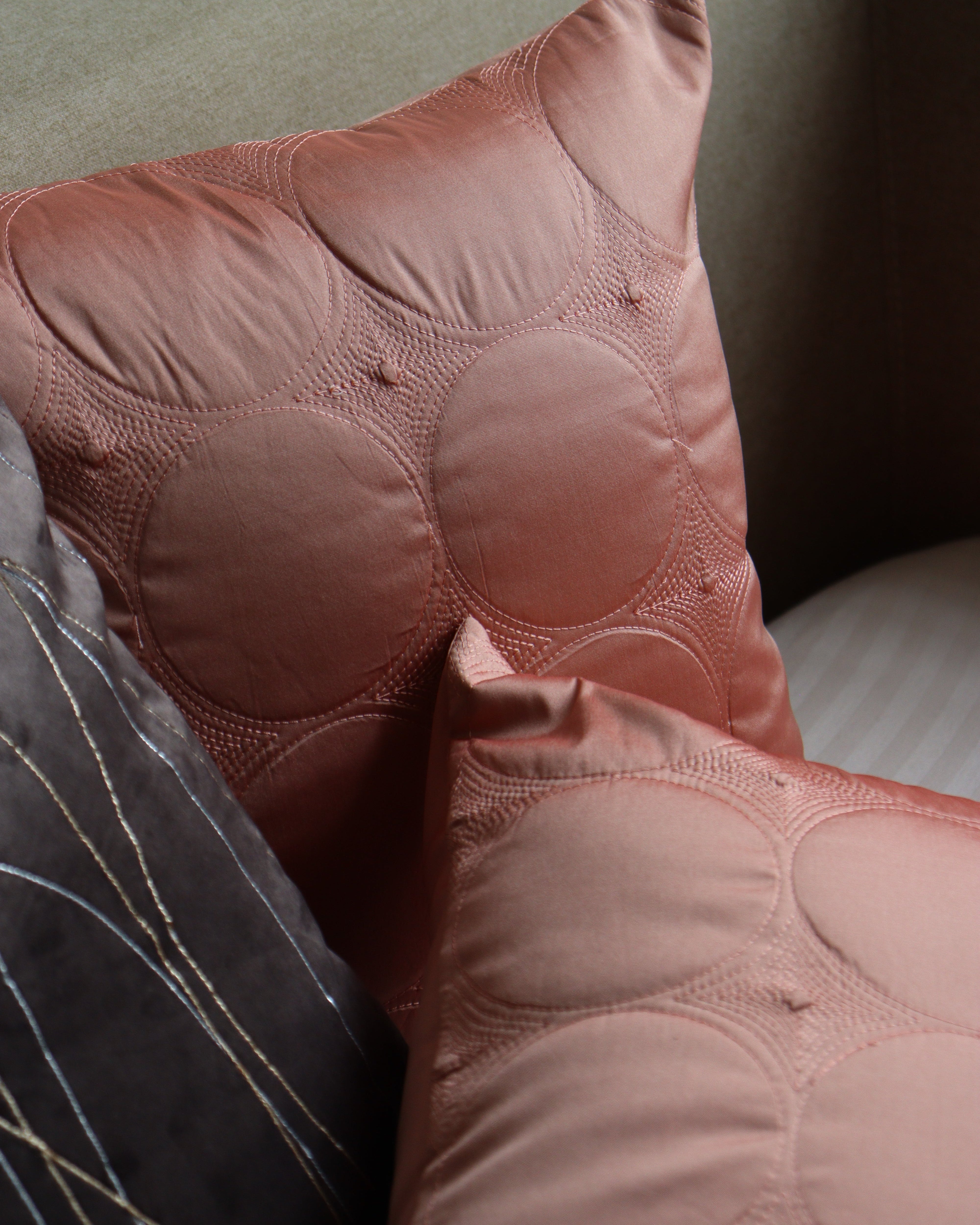 Blush Eclipse Cushion Set of 3