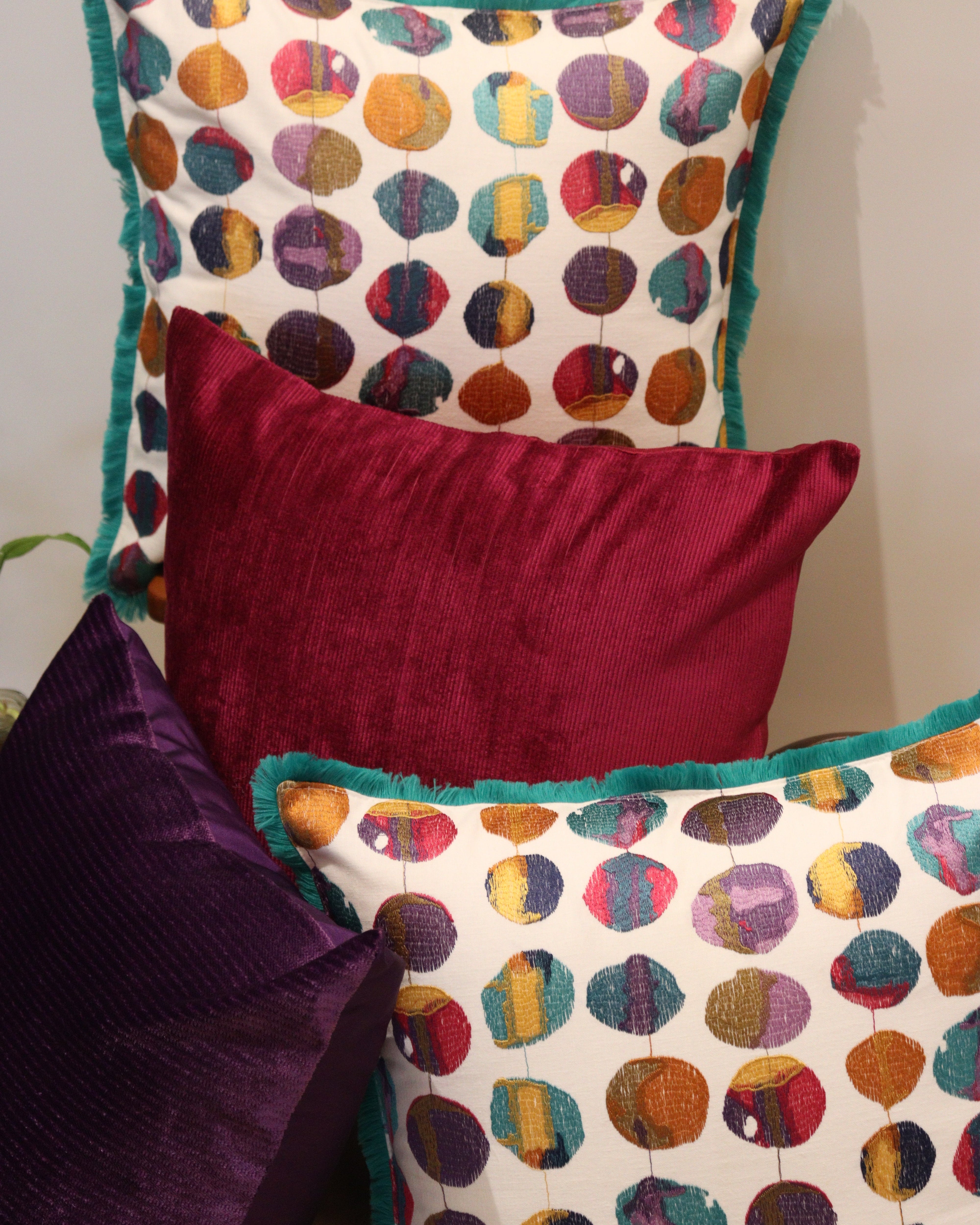 Playful Bloom Cushion Set Cushion Set of 4