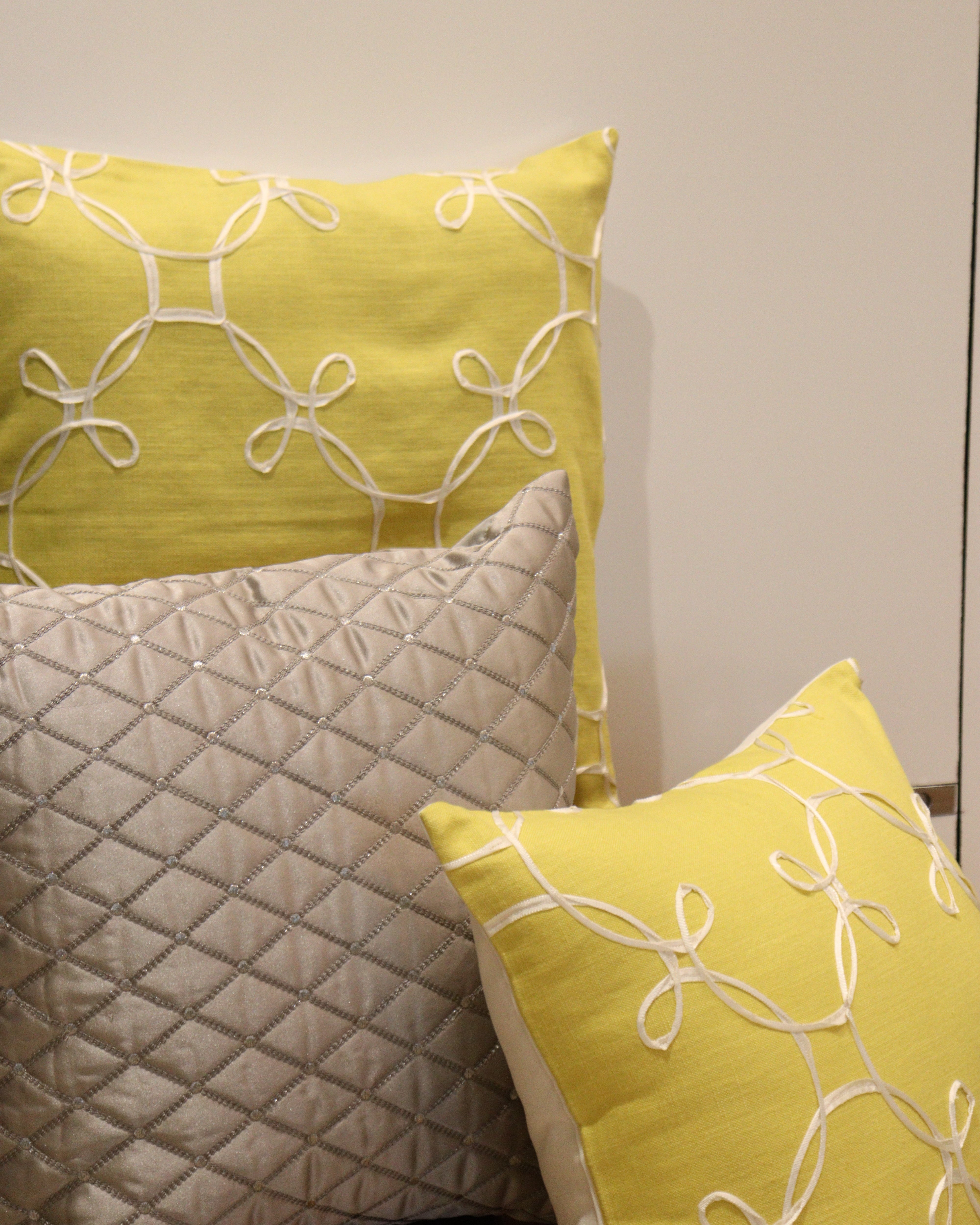 Lemon Twist Cushion Set of 3