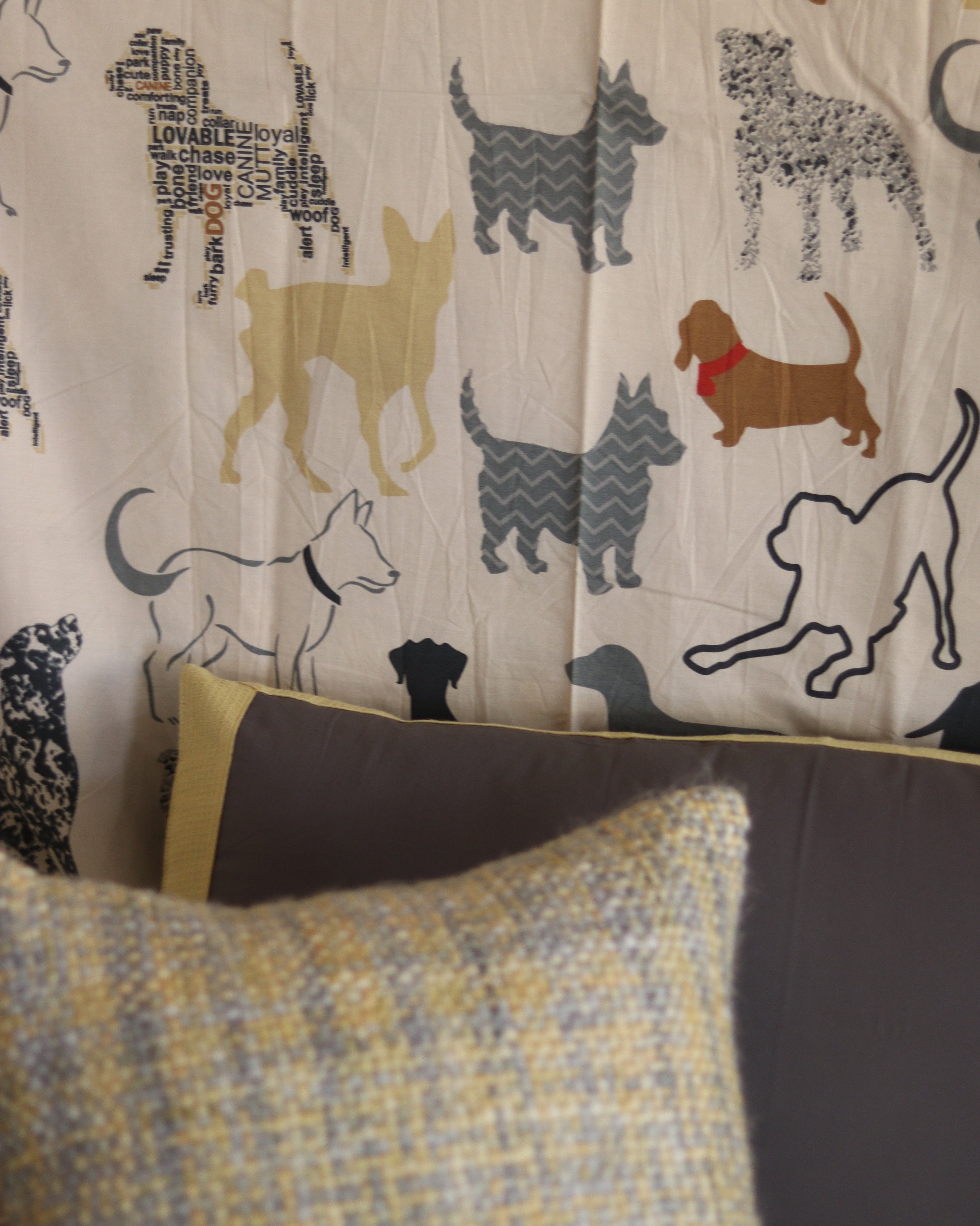 Pawfect Dreams Bedsheet With 2 Pillow Covers