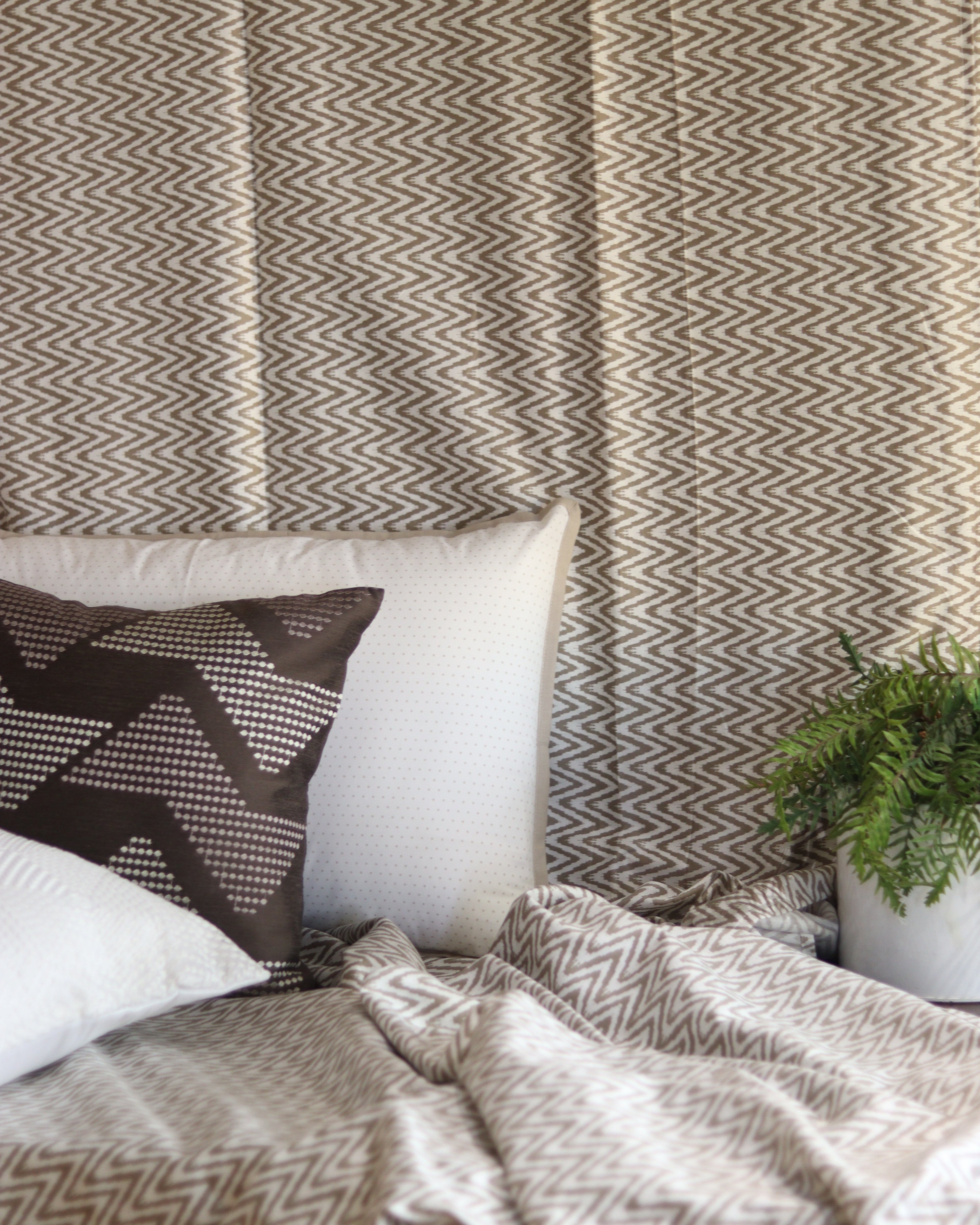 Zig & Zen Bedsheet With 2 Pillow Covers