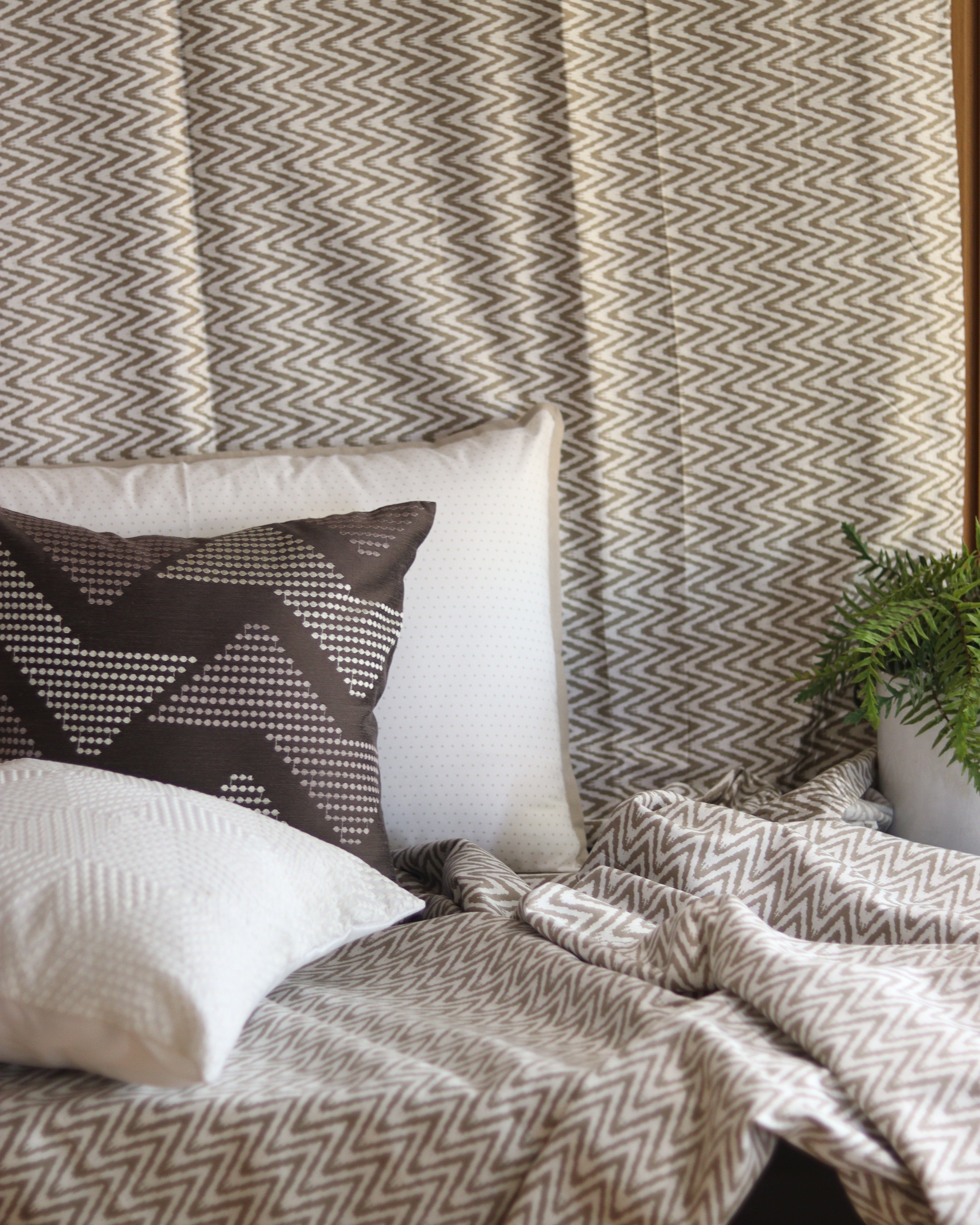 Zig & Zen Bedsheet With 2 Pillow Covers