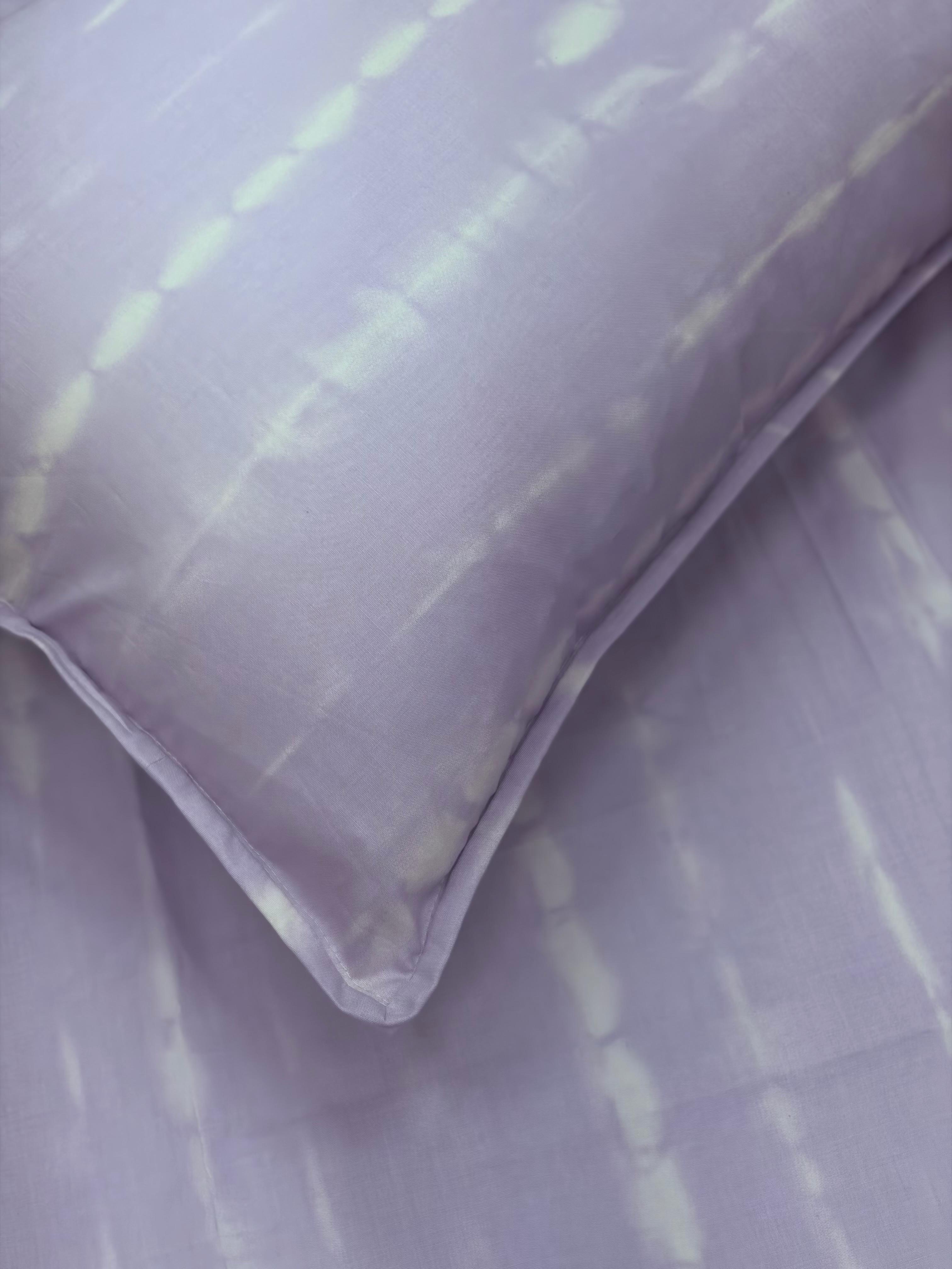 Lavender Haze Bedsheet with 2 Pillow Covers