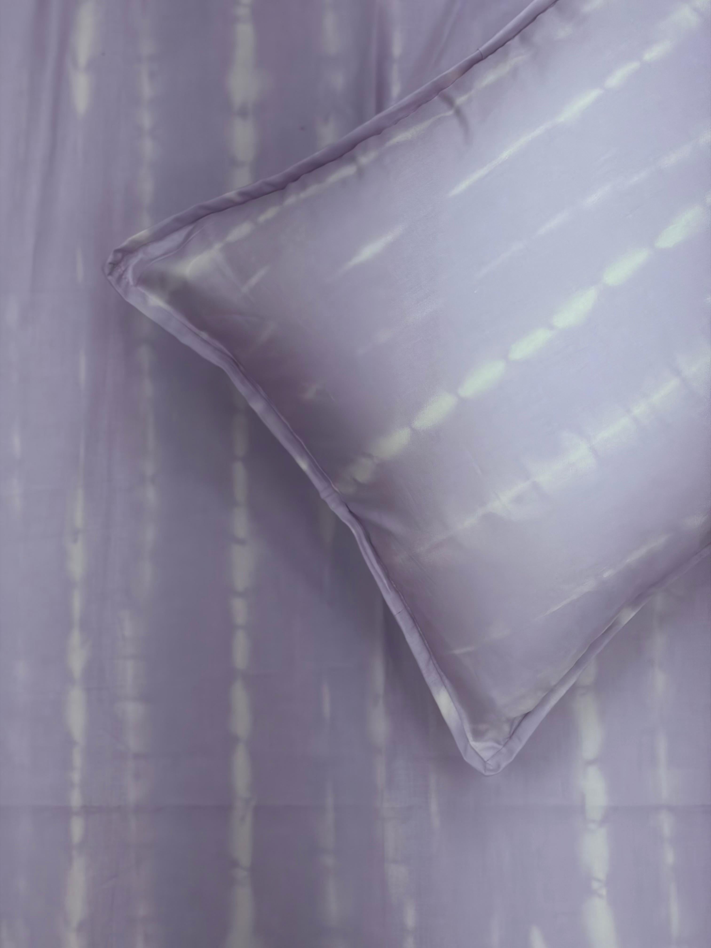 Lavender Haze Bedsheet with 2 Pillow Covers