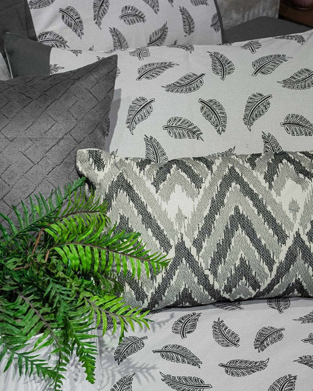 Whisper Leaf Bedcover with 2 Pillow Covers
