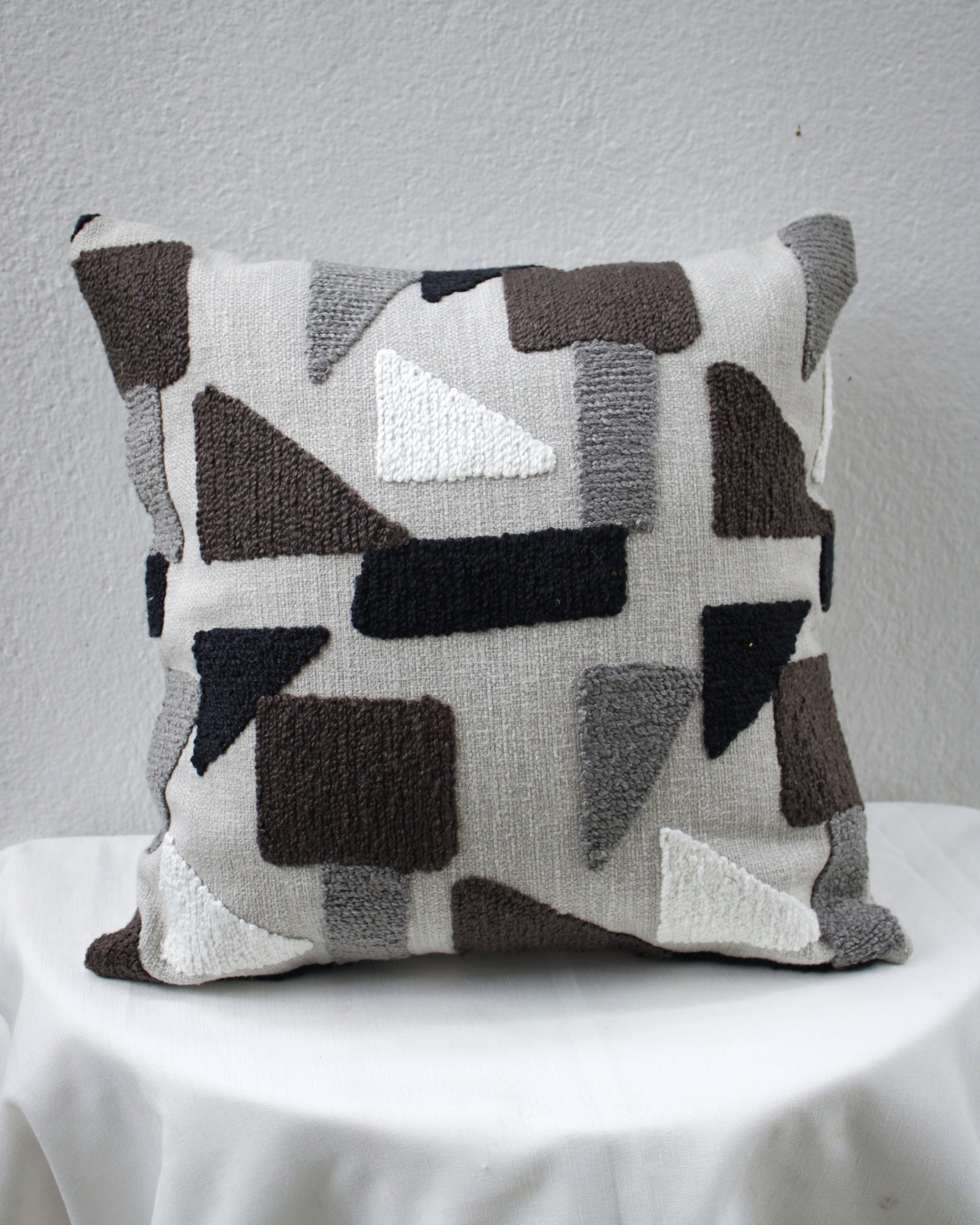 Geo Tuft Cushion