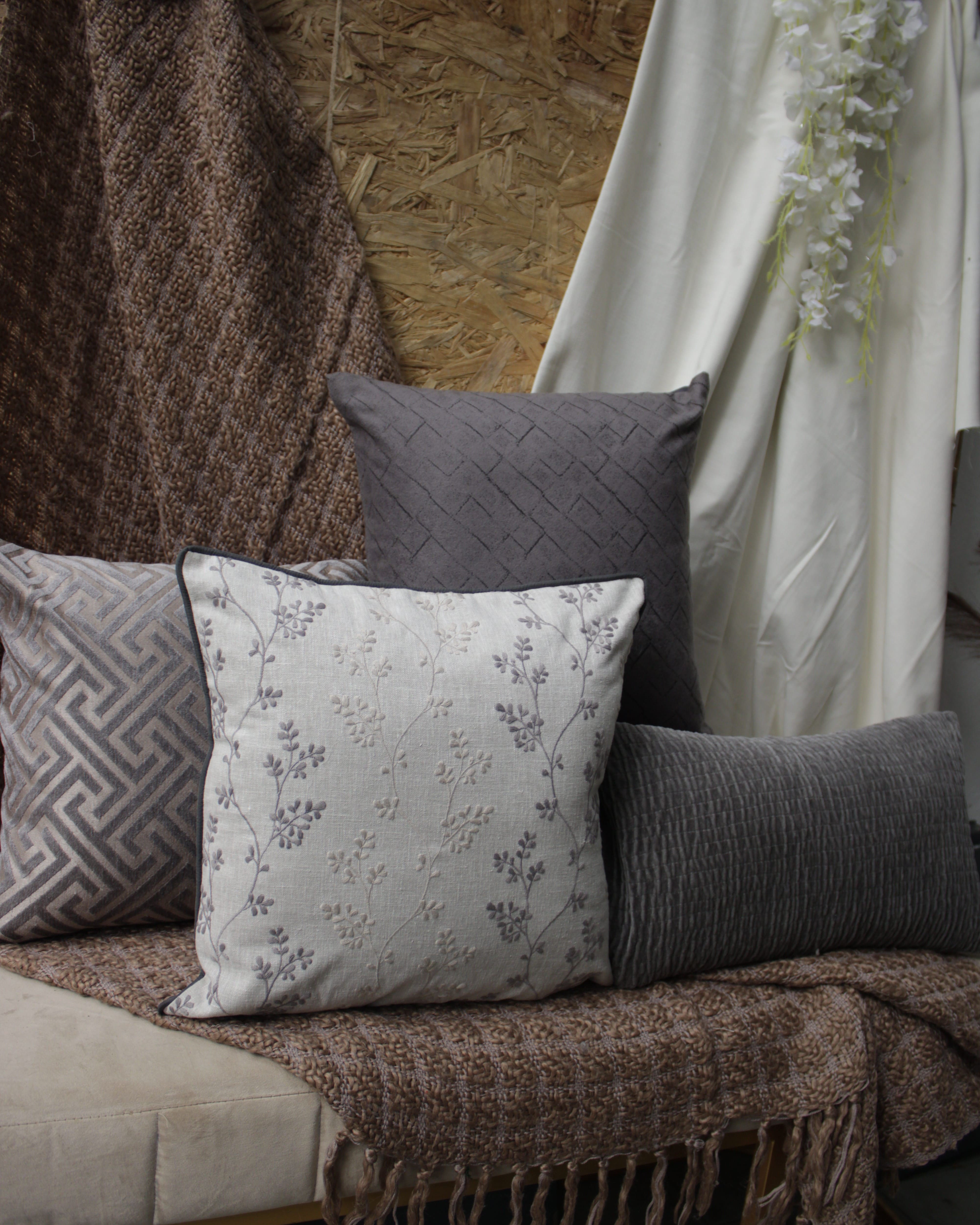 Grey Whisper Cushion
