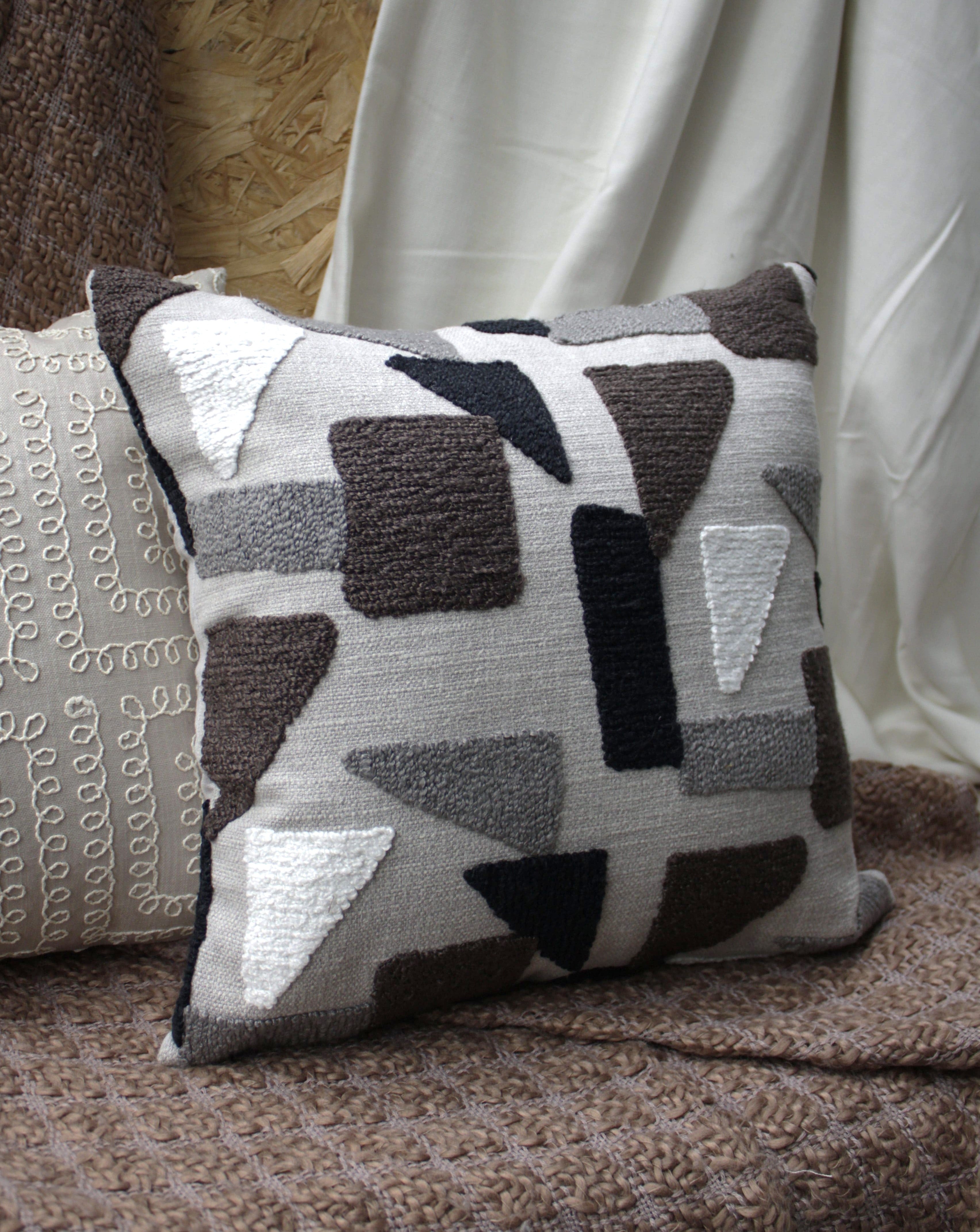 Geo Tuft Cushion