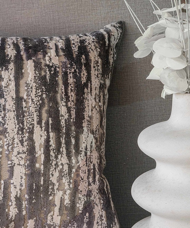 Velvet Marble Slate Cushion