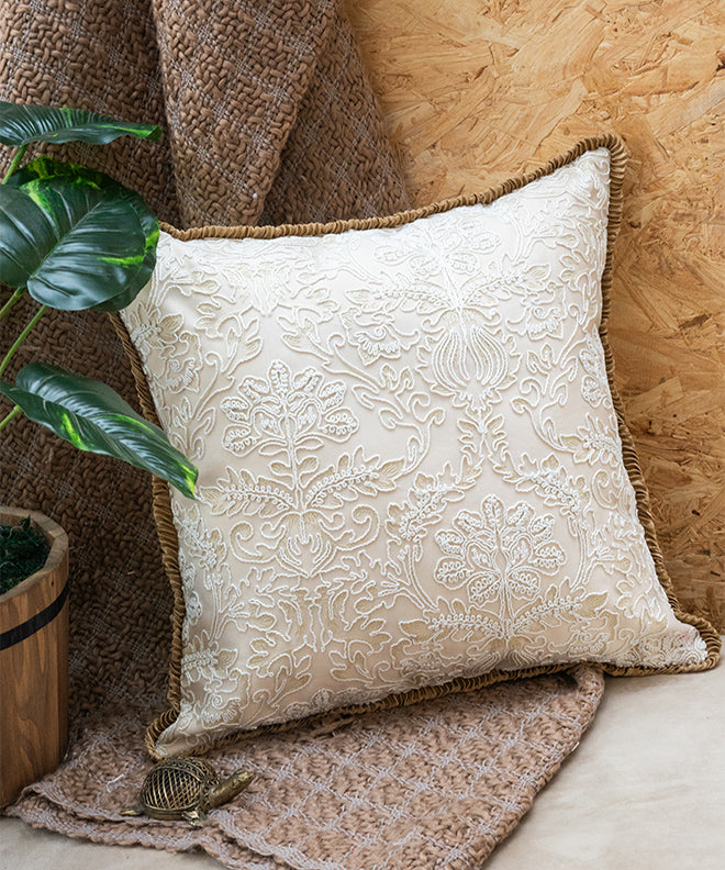 Mongolian Threadwork Cushion