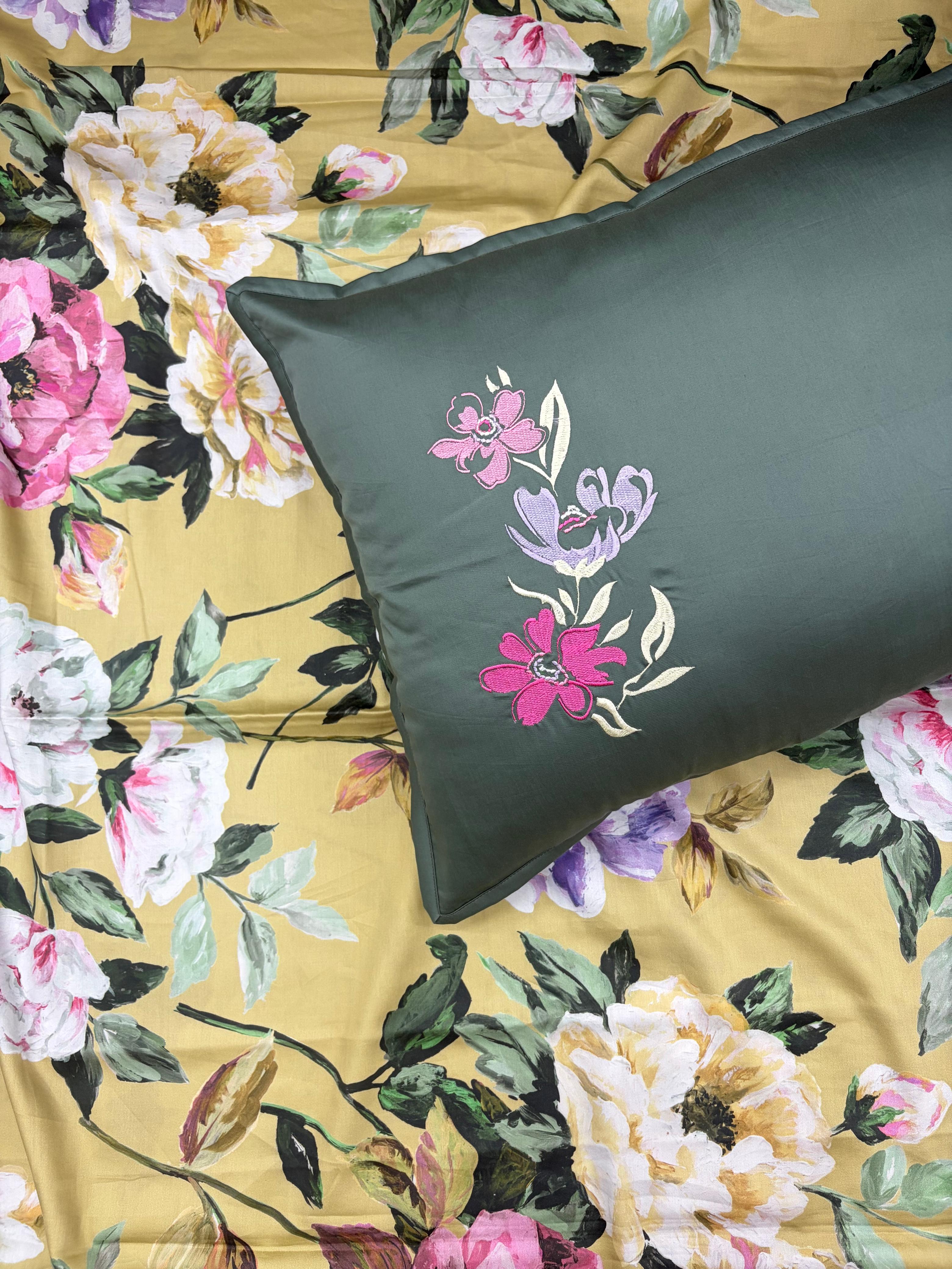 Peony Bedsheet with 2 Pillow Covers