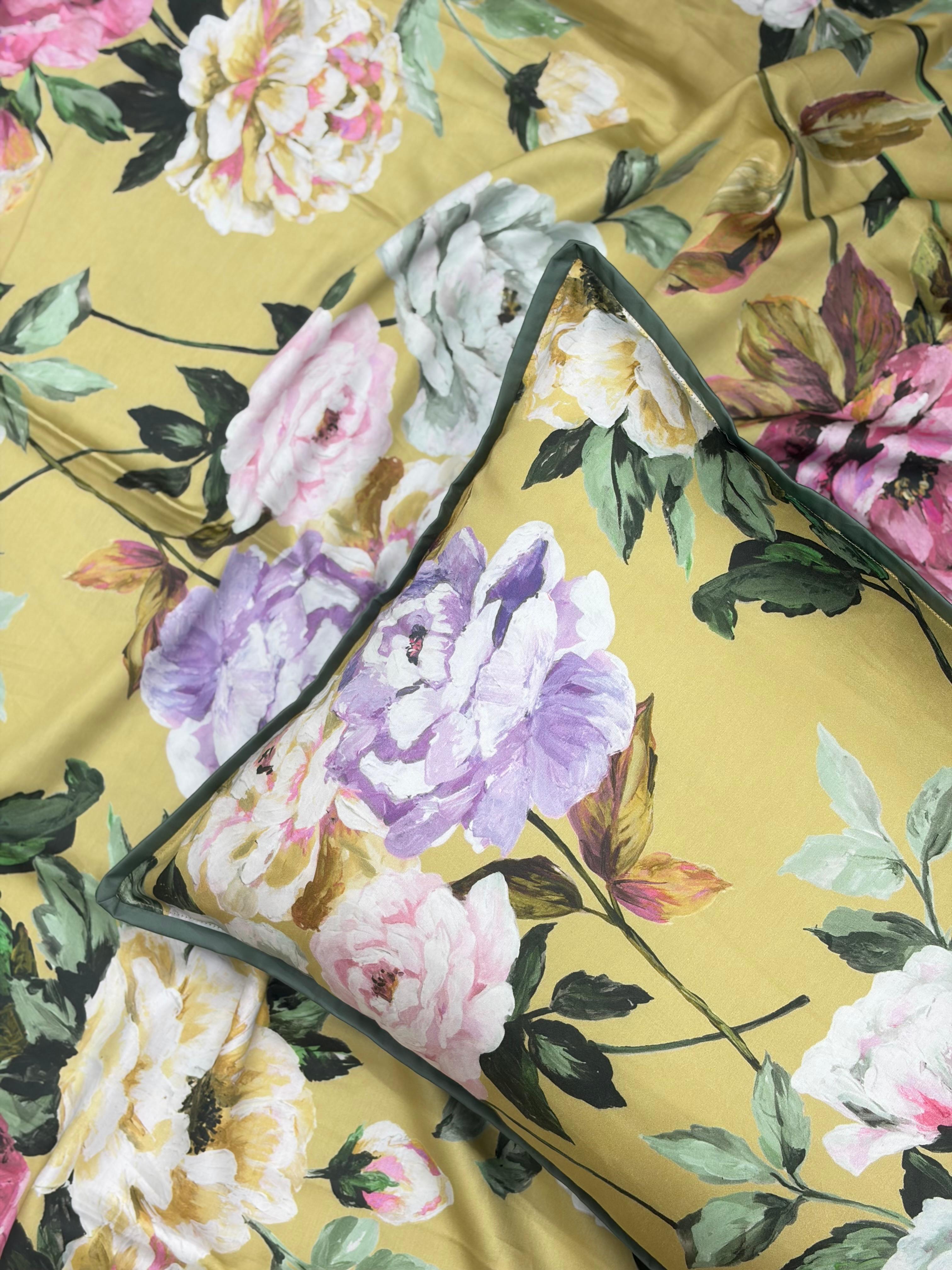 Peony Bedsheet with 2 Pillow Covers