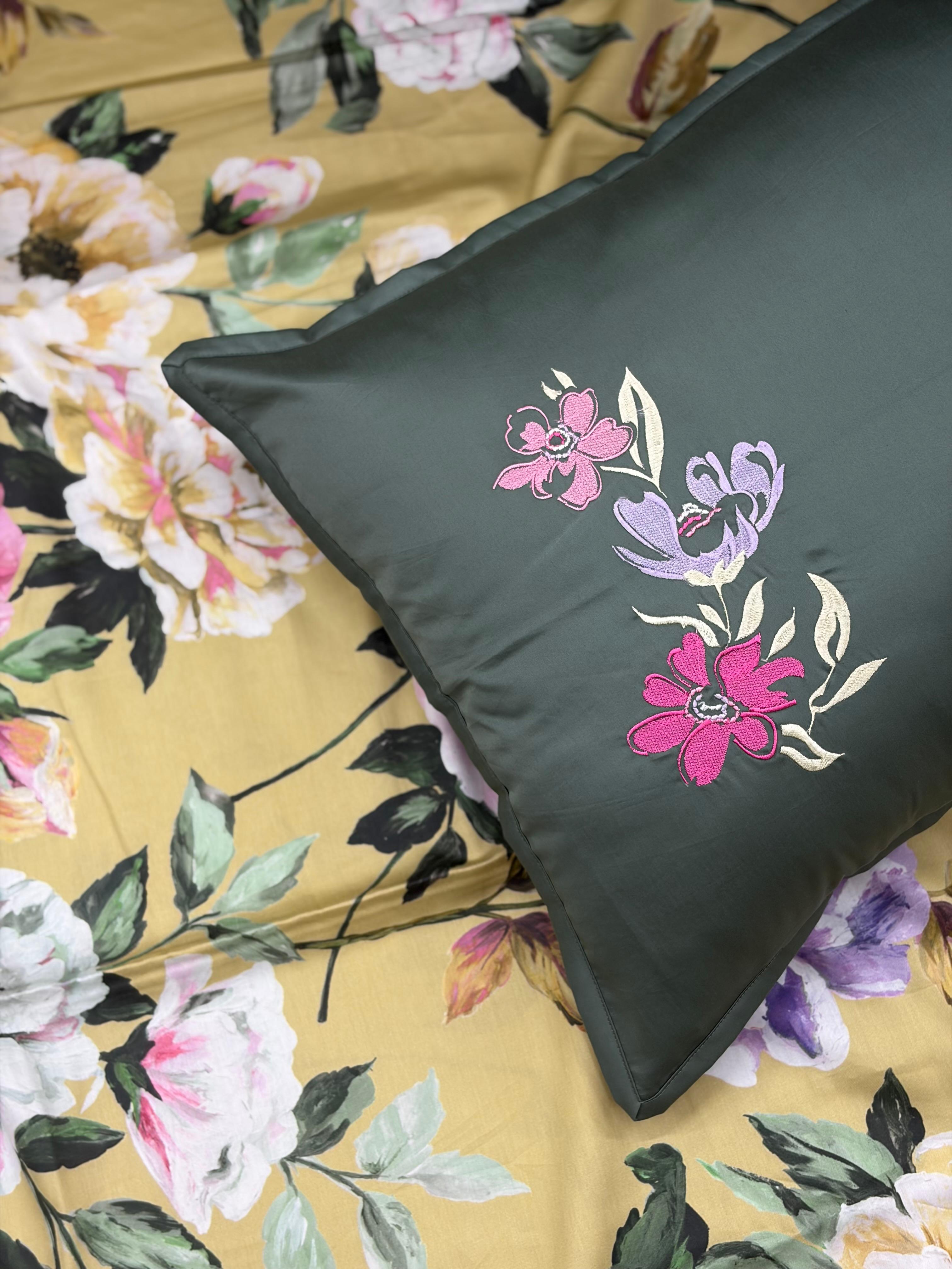 Peony Bedsheet with 2 Pillow Covers