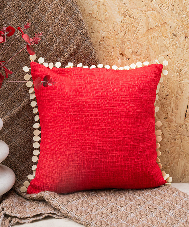 Cushion With Balloon Lace