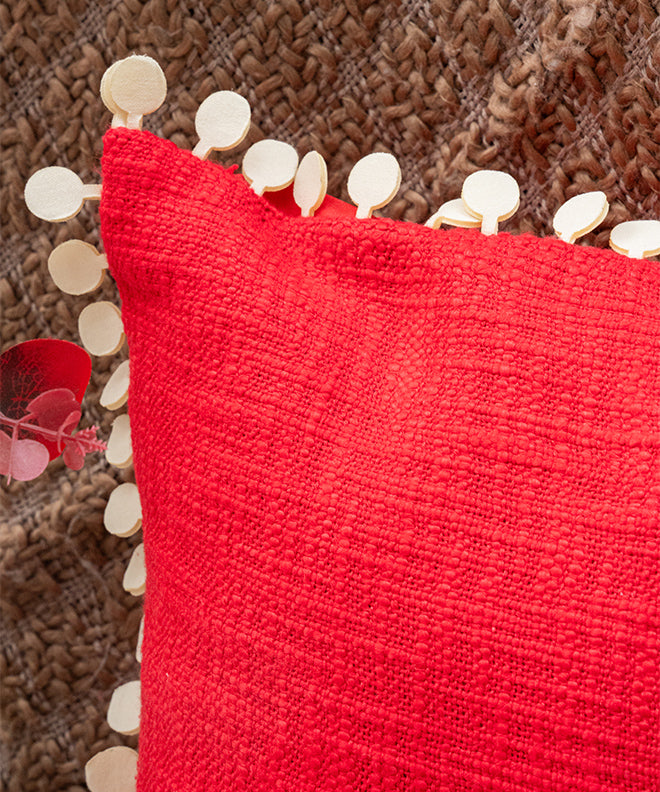 Cushion With Balloon Lace