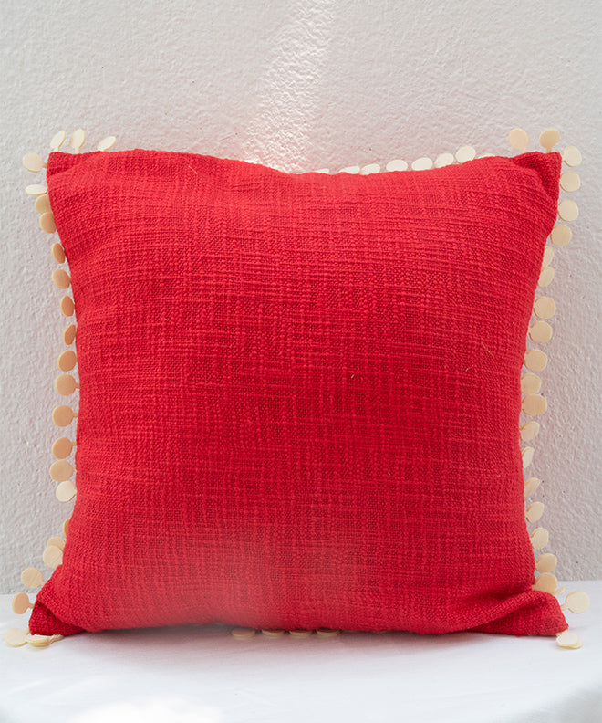 Cushion With Balloon Lace