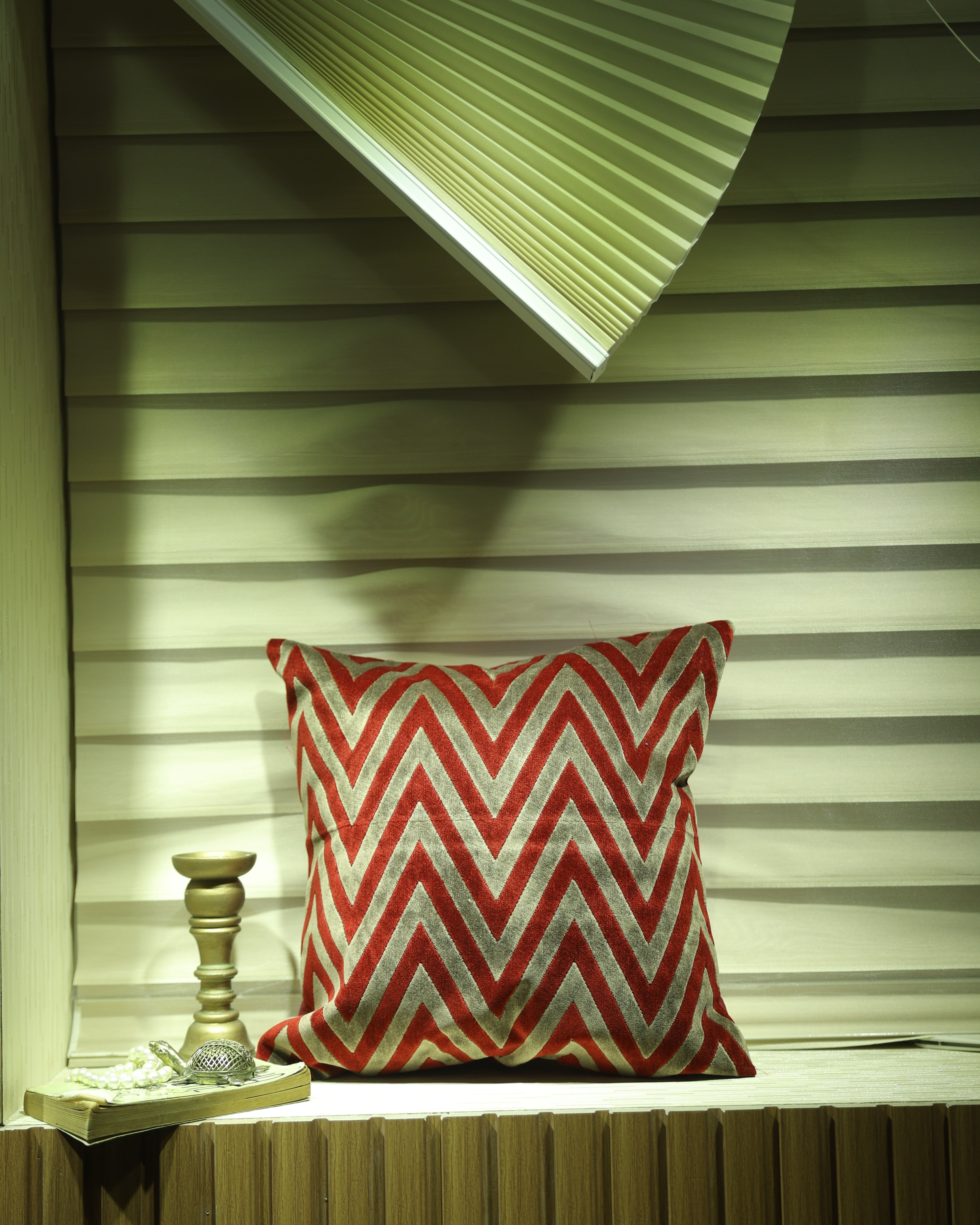 Velvet Echo Cushion Set of 5