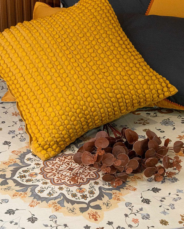 Summer In Ajmer Printed Bedsheet With 2 Pillow Covers