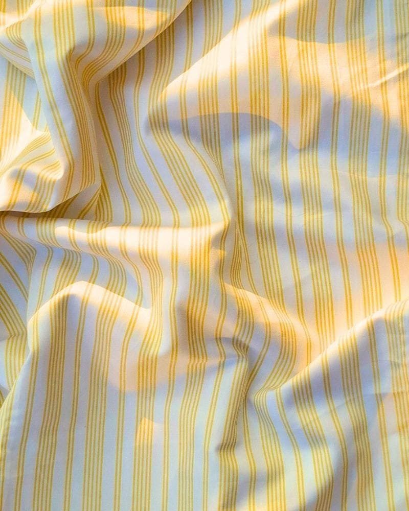 Sunstripe Bedsheet with 2 Pillow Covers