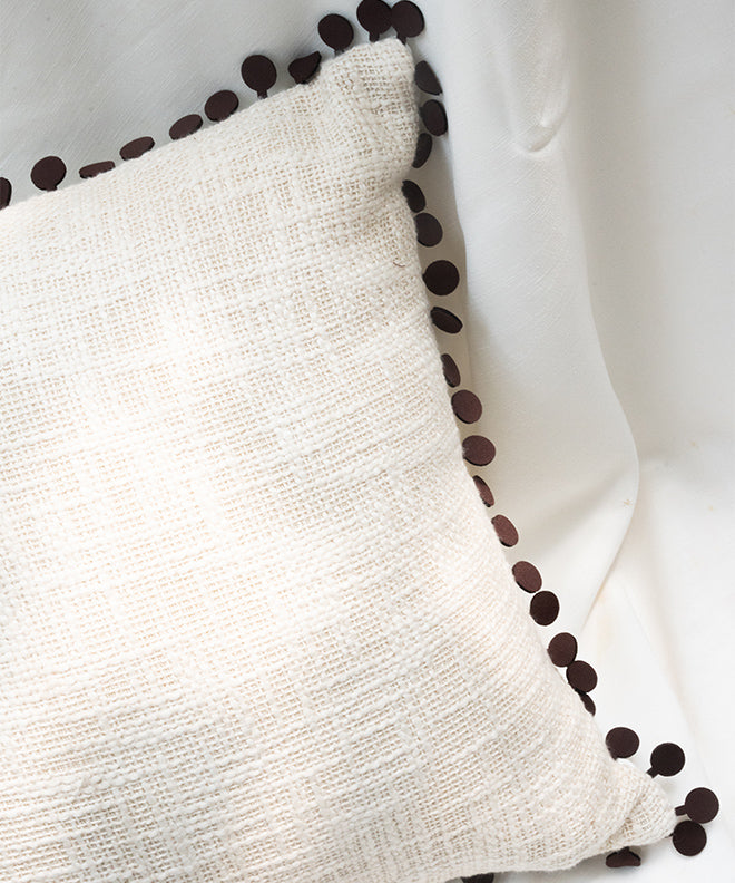 Cushion With Balloon Lace